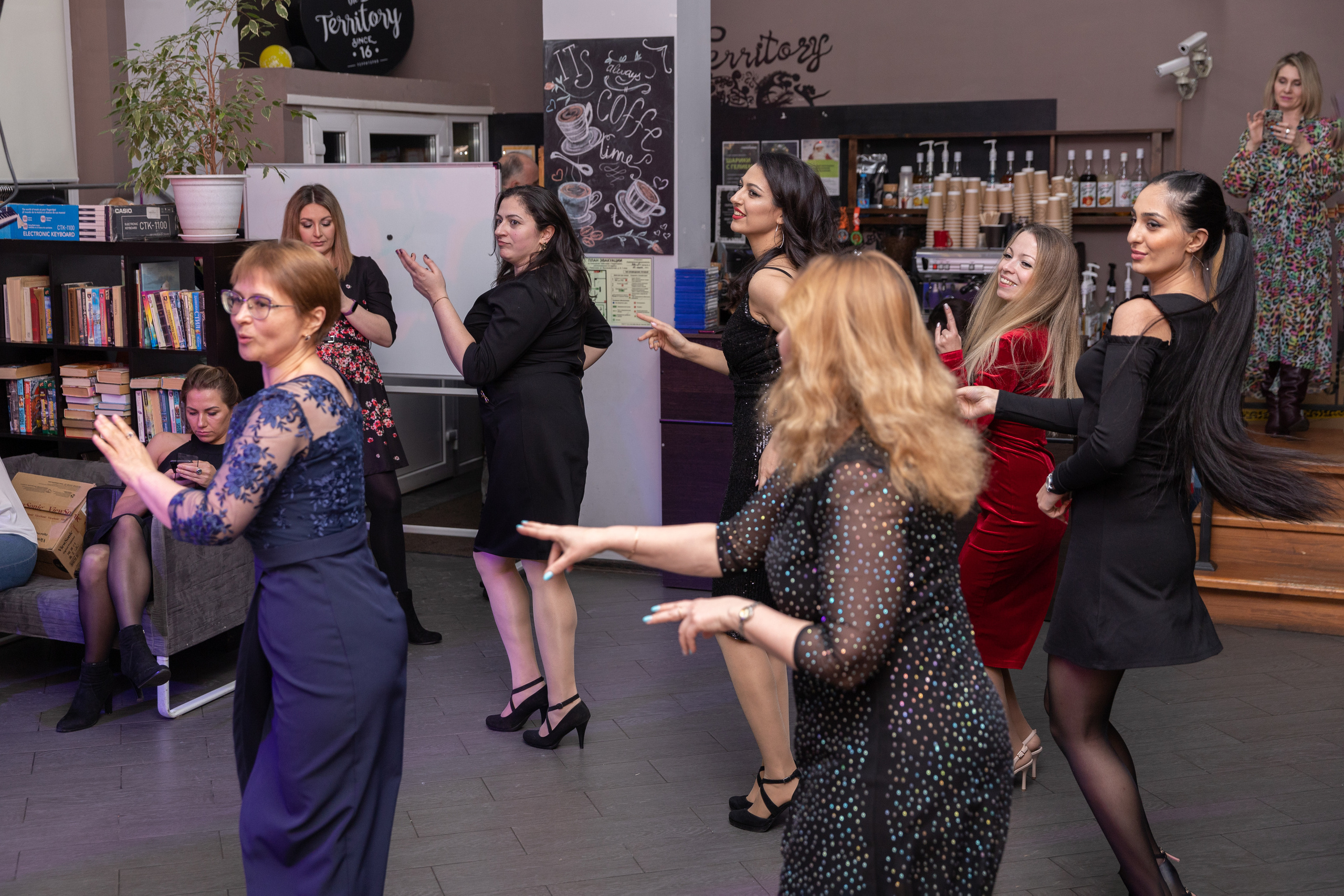 Фотосъемка новогодней вечеринки