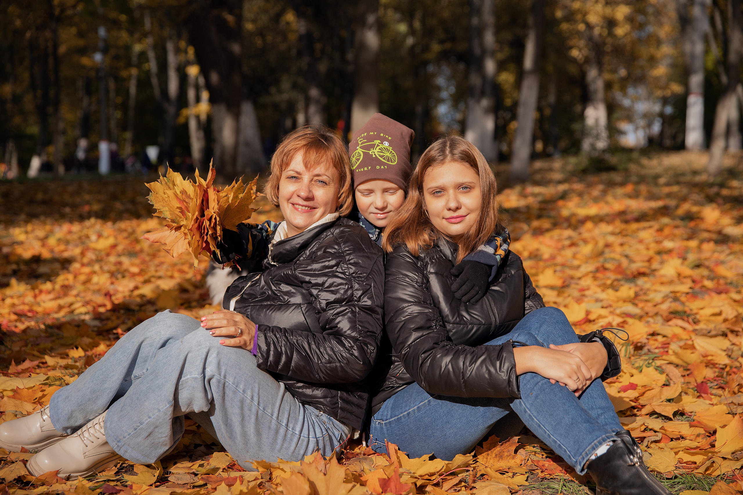 В осеннем парке
