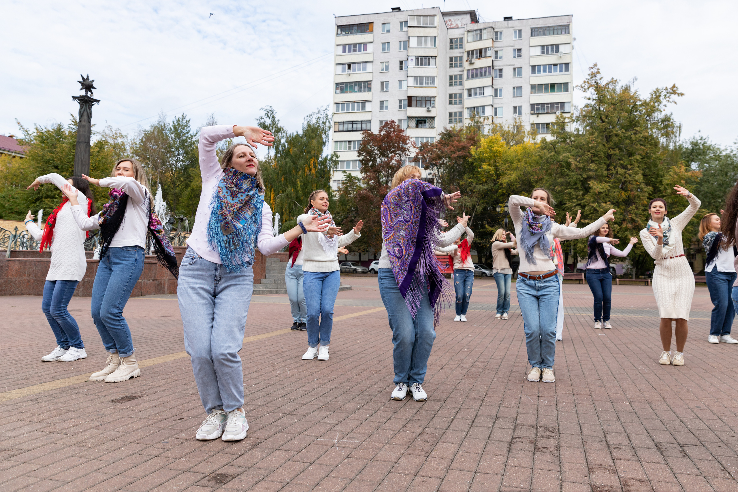 Фотосъемка Флешмоба #Мамы_танцуют