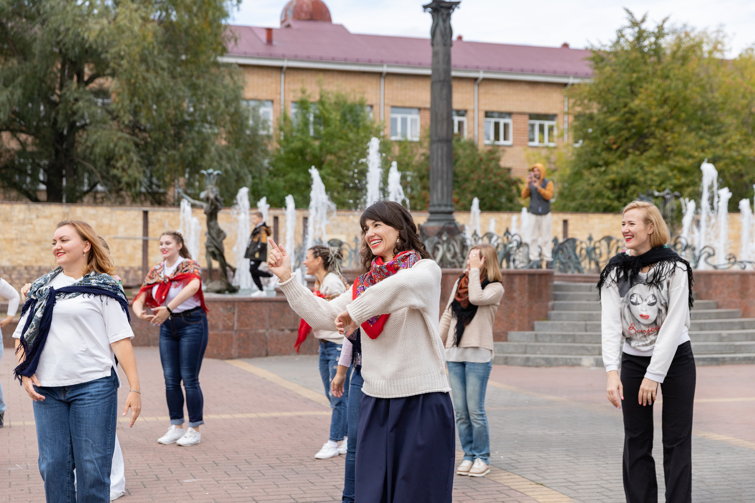 Фотосъемка Флешмоба #Мамы_танцуют