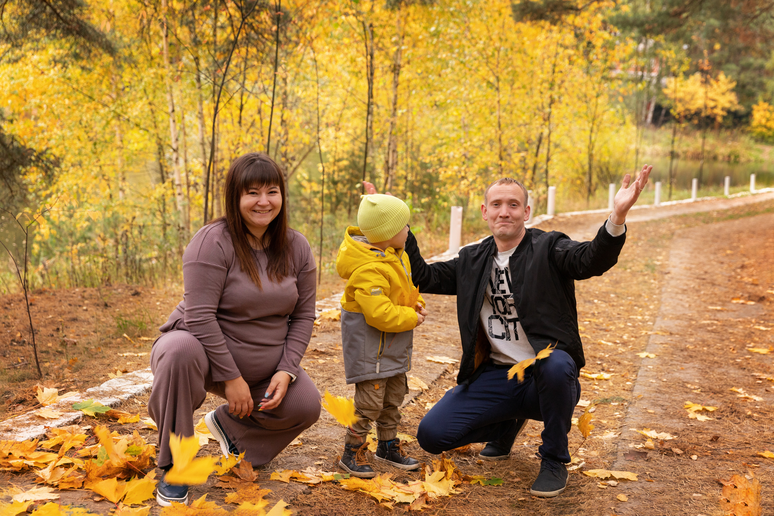 Семейная прогулка в Раменском лесу