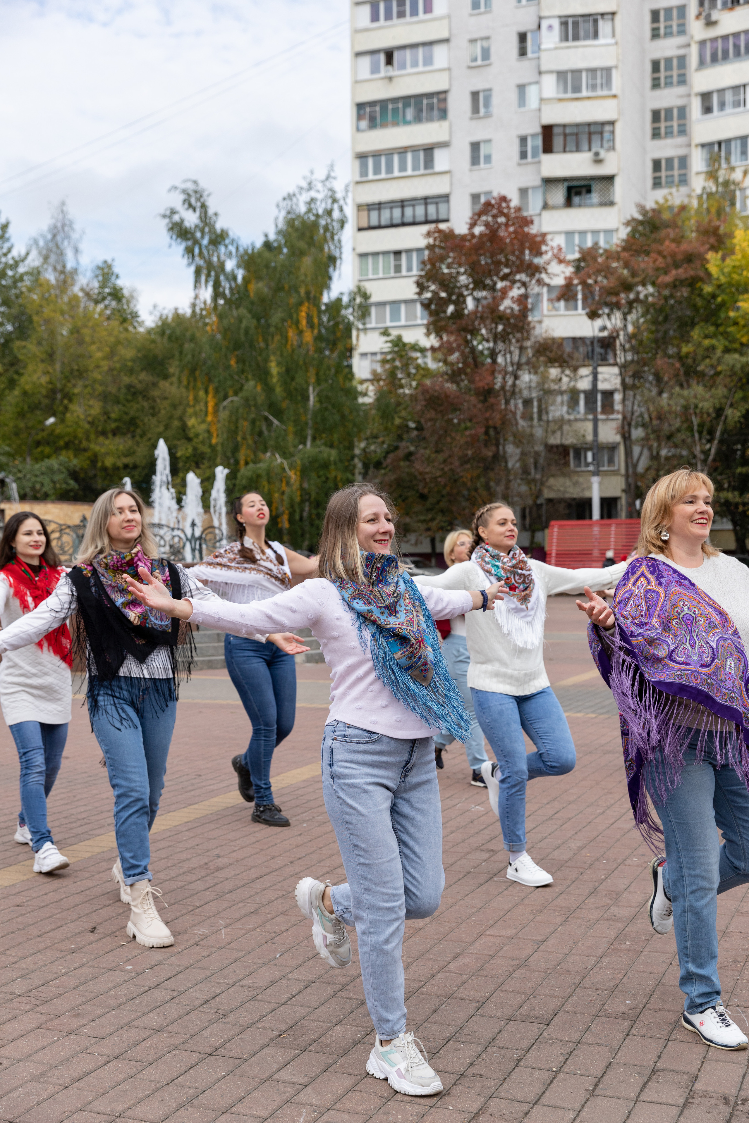 Фотосъемка Флешмоба #Мамы_танцуют