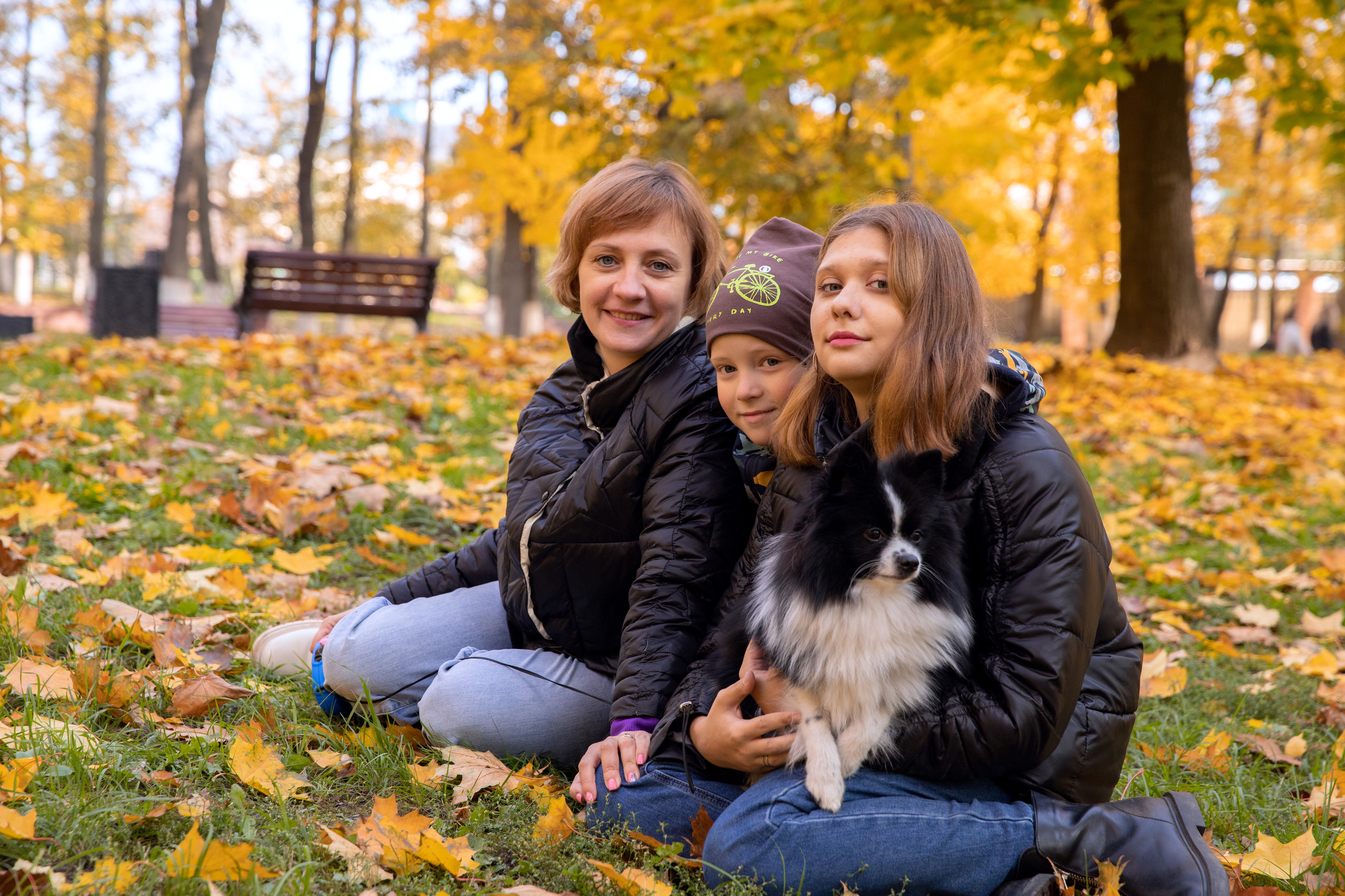 В осеннем парке