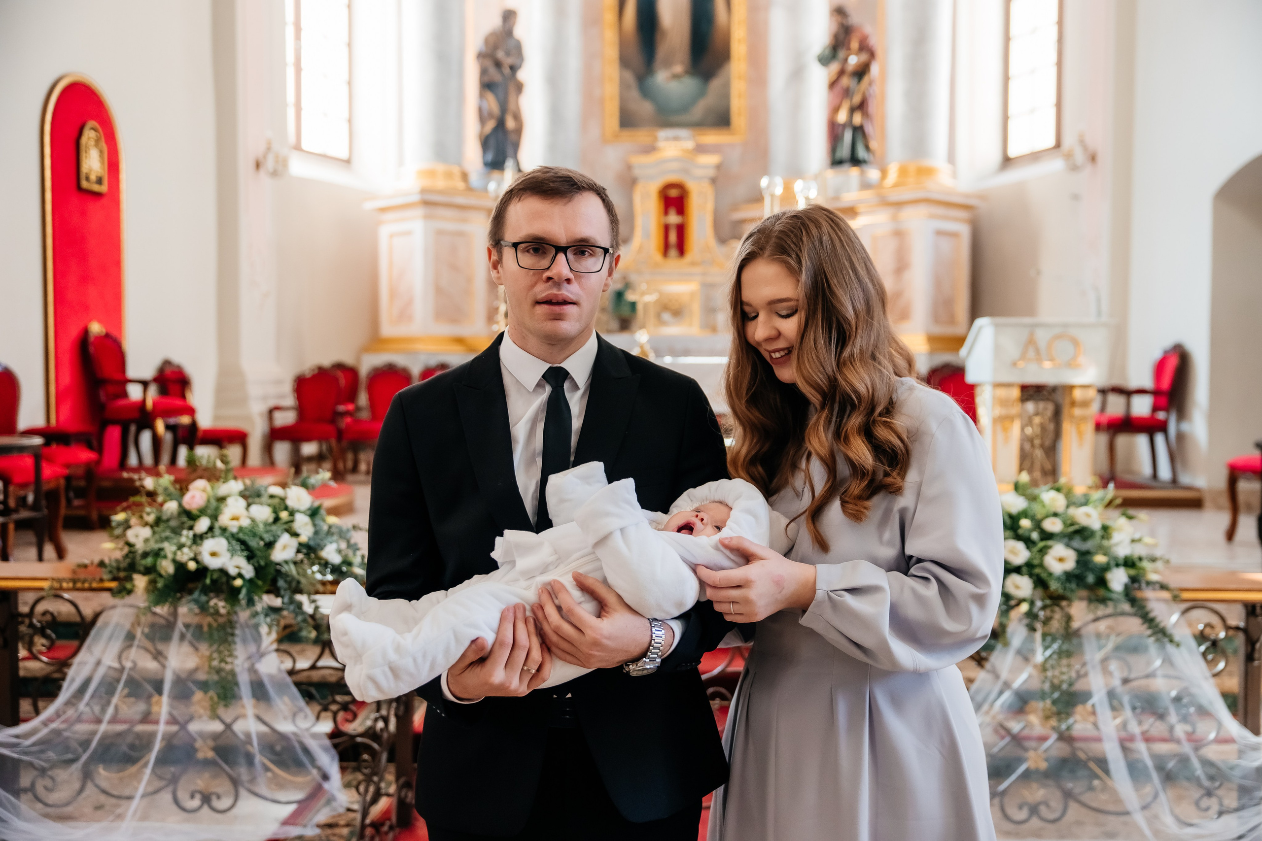 Крещение Софии. Архикафедральный костел Имени Пресвятой Девы Марии. Фотограф ВИКА МЕДУЗА