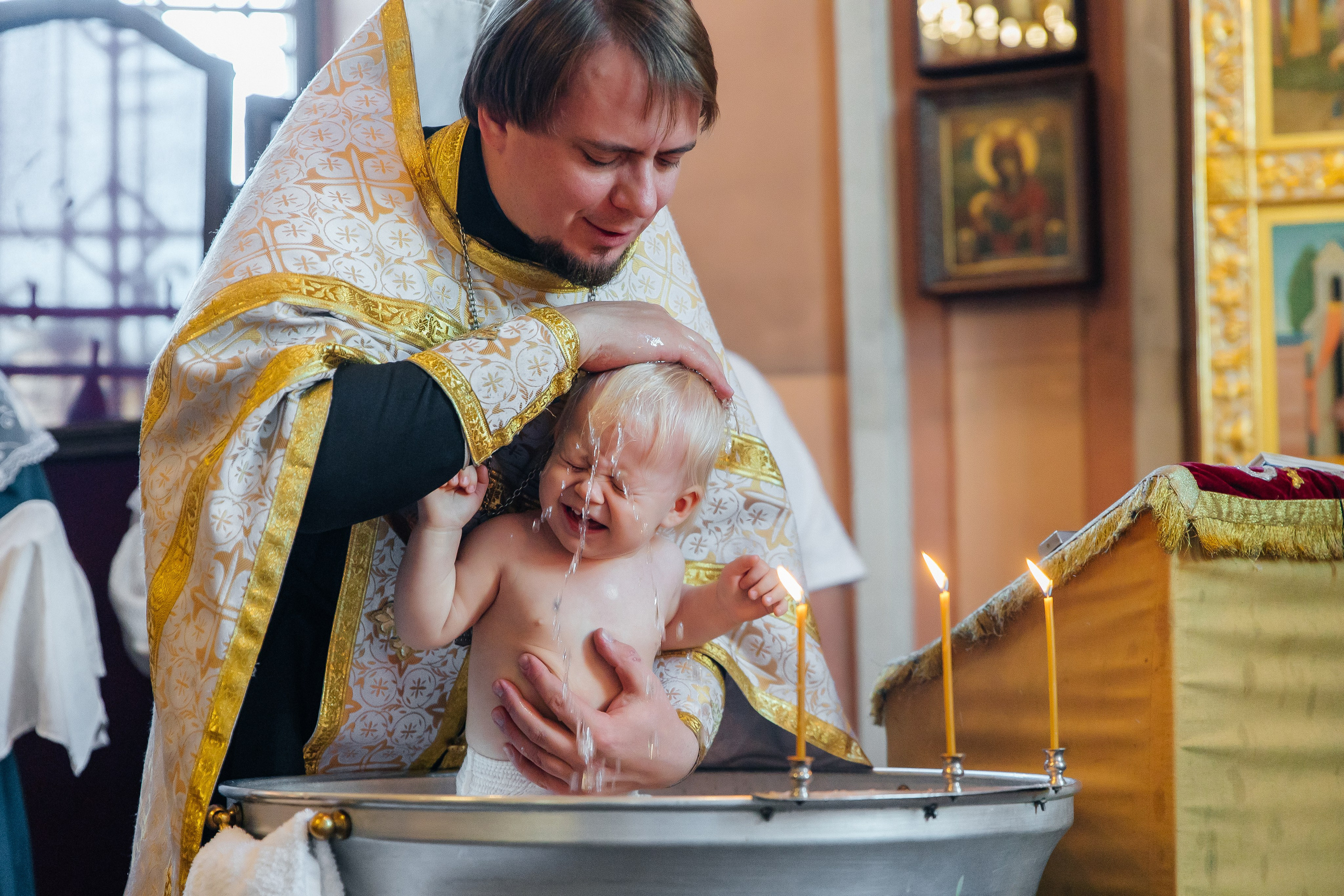 Таинство крещения Макара (18 октября 2025). Свадебный и семейный фотограф Крамар Наталья