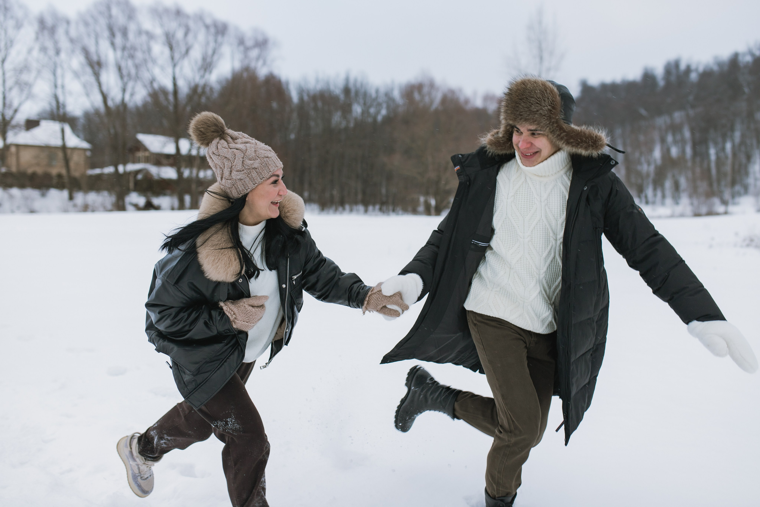 Снежные объятия