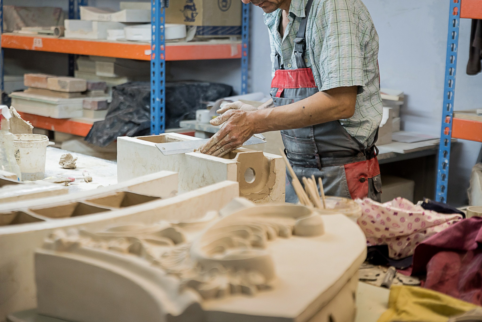 Экскурсия в цех по производству керамики. Свадебный и семейный фотограф из Санкт-Петербурга Климов Анатолий