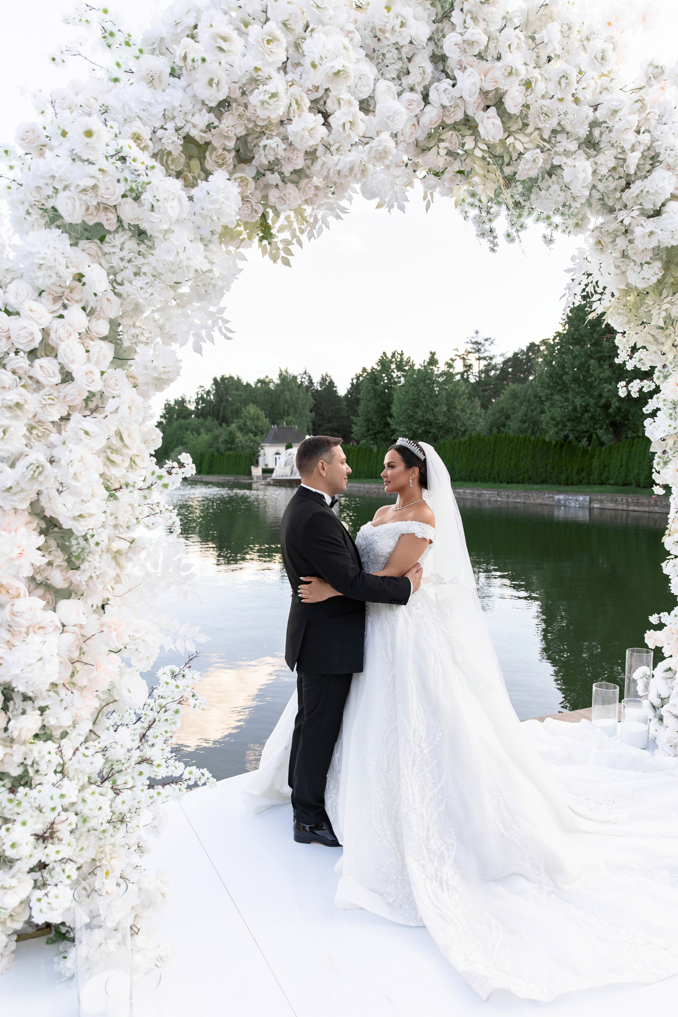 Свадебная фотосессия на вилле Ротонда. Главная