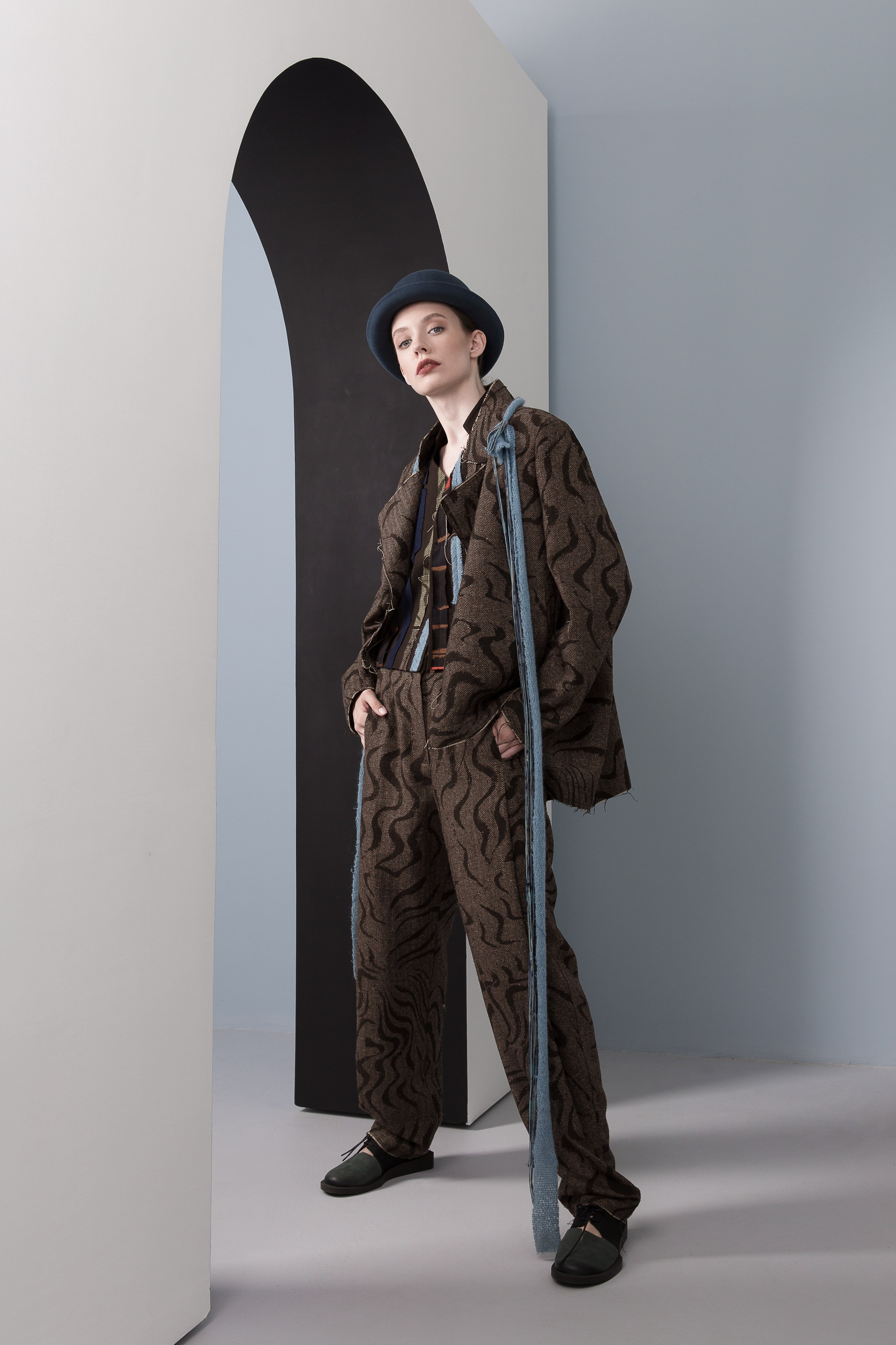 LookBook Winter 2022-2023 fo CROKI. Photographer Anna Arzamastseva