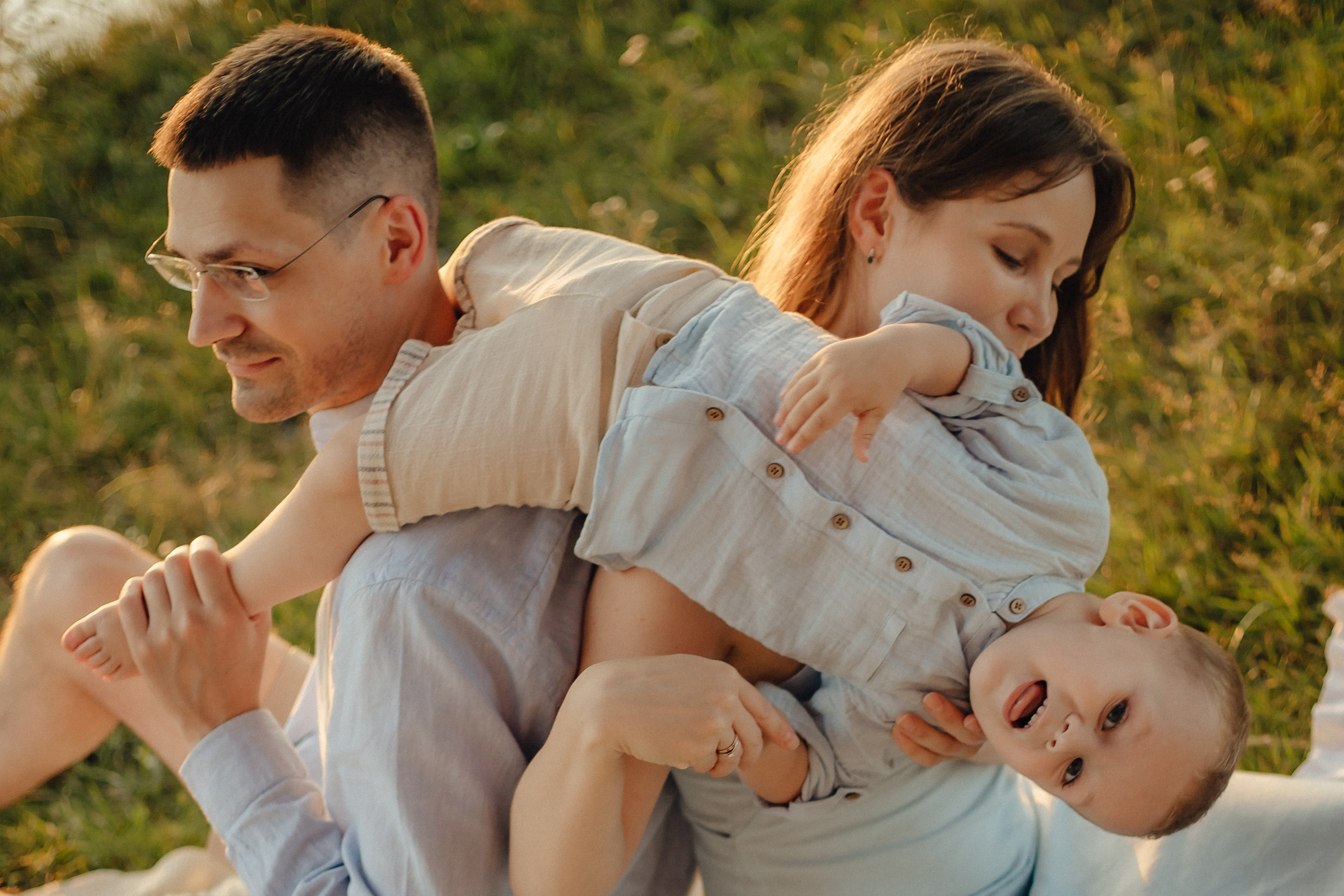 Христина с семьёй. Семейный фотограф в Москве и Московской области Лазутина Валентина