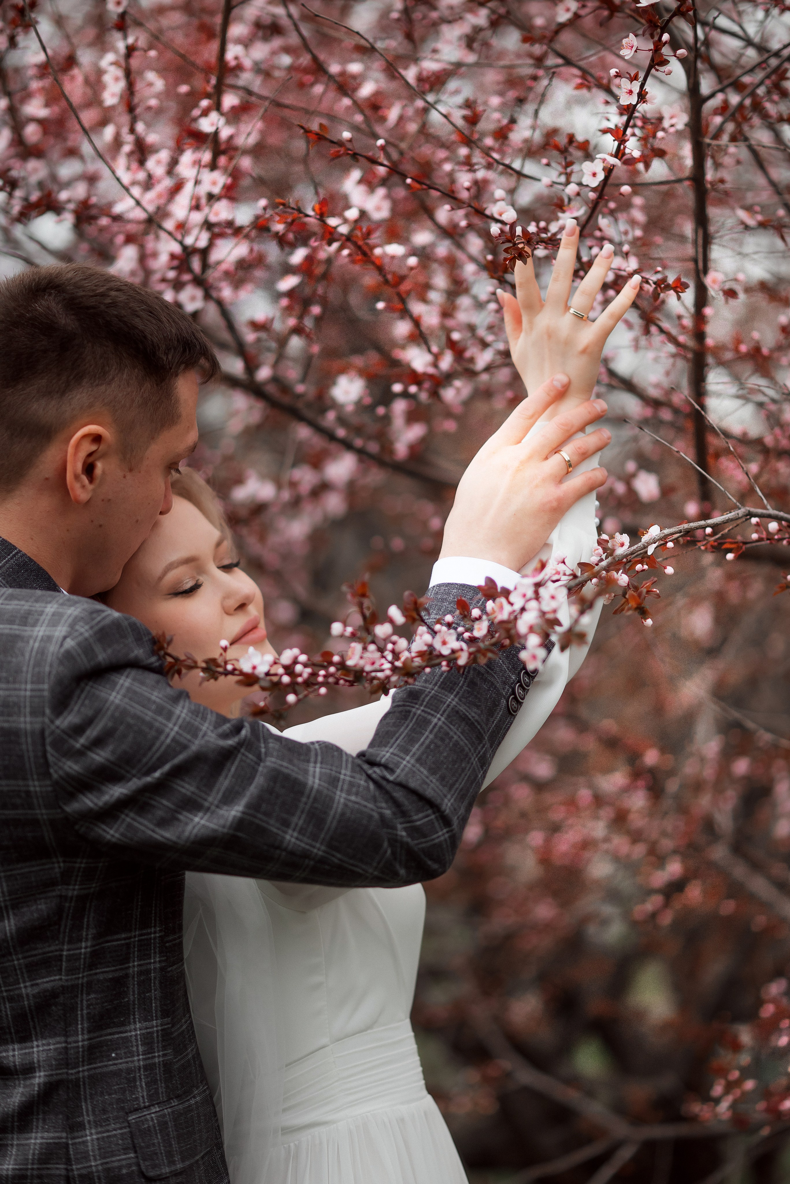 Ботанический сад свадебная фотосъемка. Профессиональный фотограф в Уфе Алина Стрелкова
