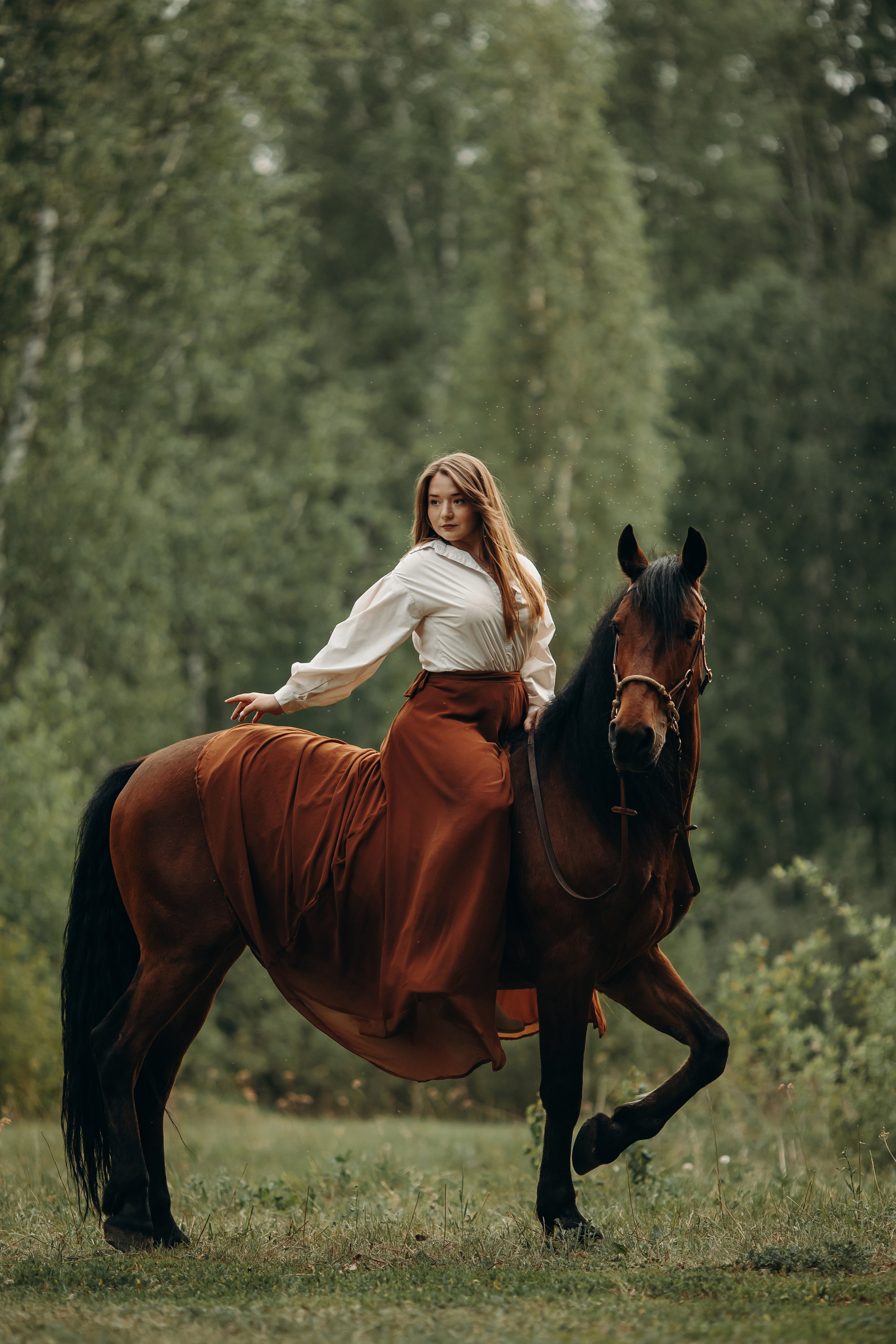 Ксения и Талисман. Анна Молчанова конный фотограф в Тюмени | фотосессии с лошадьми Тюмень