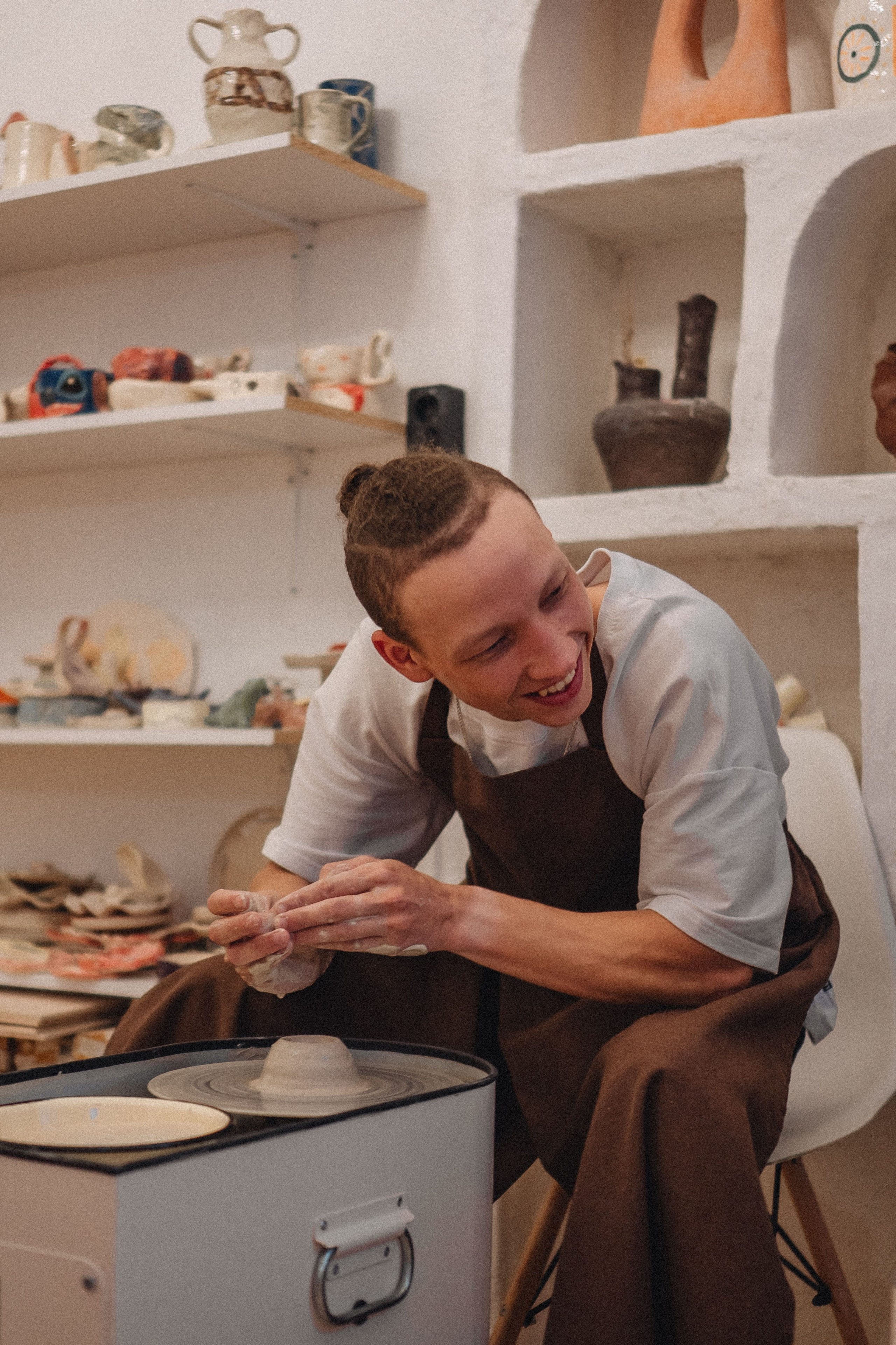 СВИДАНИЕ В ГОНЧАРНОЙ МАСТЕРСКОЙ. Профессиональный фотограф, Санкт-Петербург — Виктория Богомолова