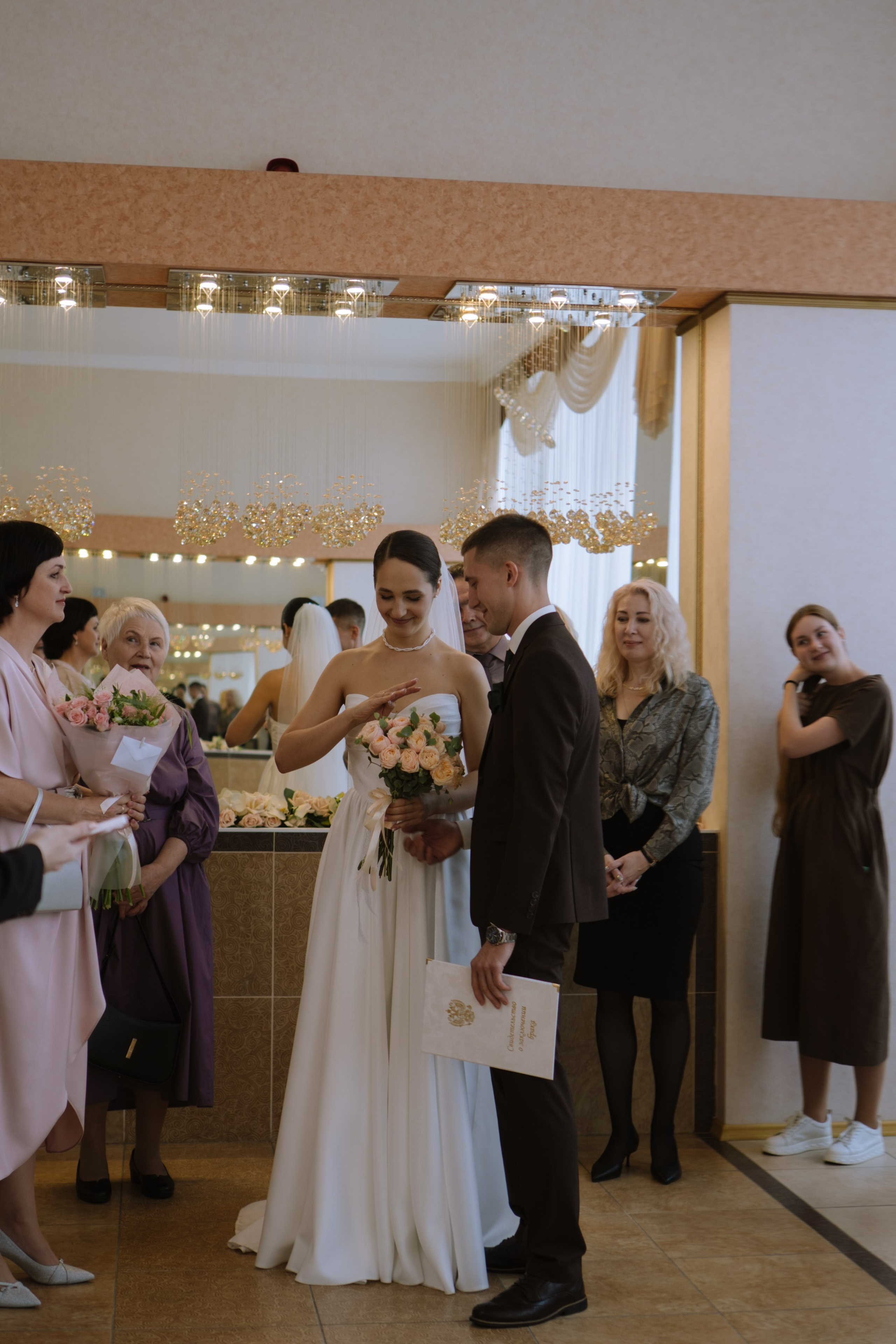 РЕПОРТАЖНАЯ СЬЕМКА В ЗАГСЕ. Профессиональный фотограф, Санкт-Петербург — Виктория Богомолова