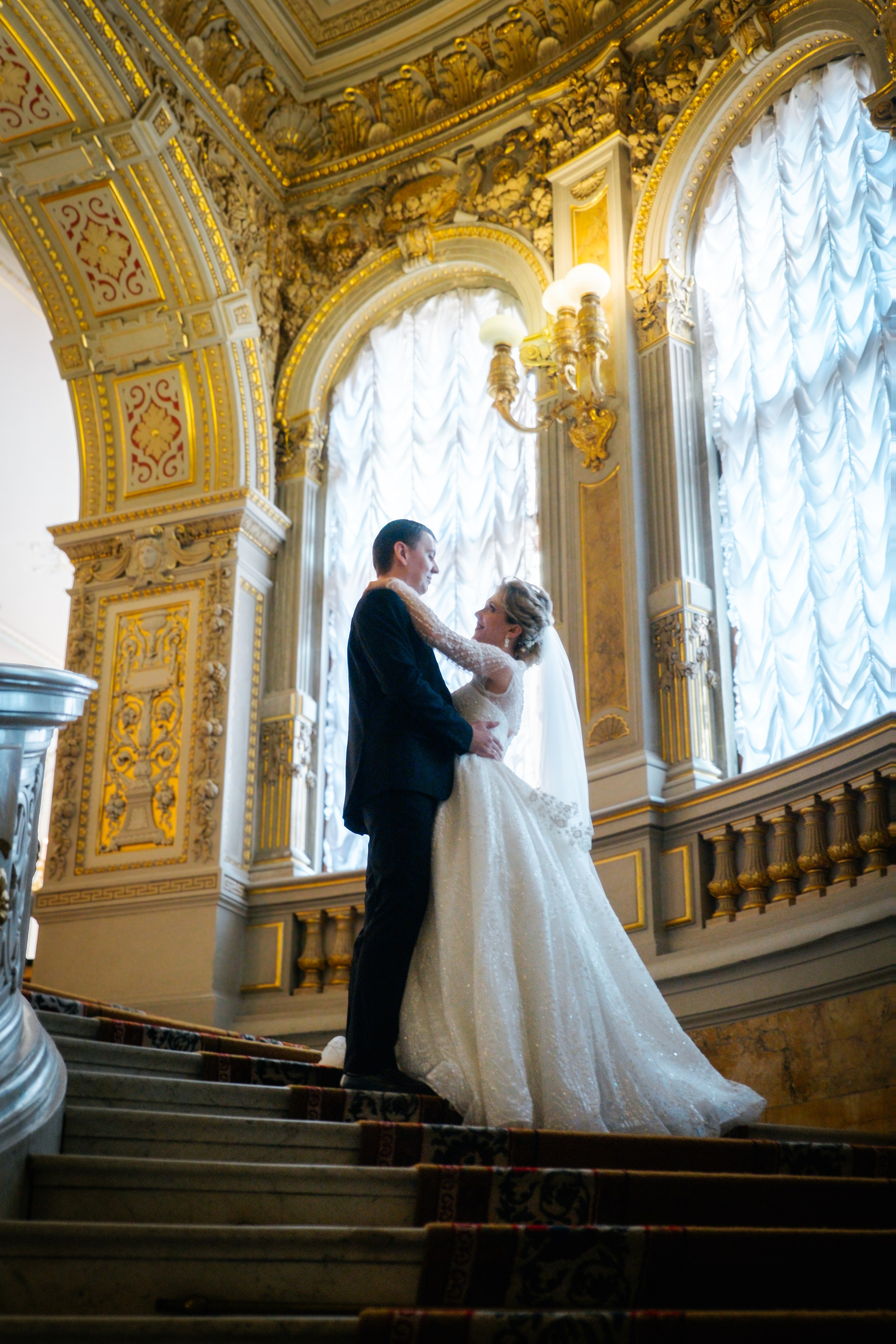 Сергей и Ольга. Фотосессия в Доме Ученых. Professional photoartist in St. Petersburg (wedding, reportage, portrait, model book, love story) Alexander Shvedov