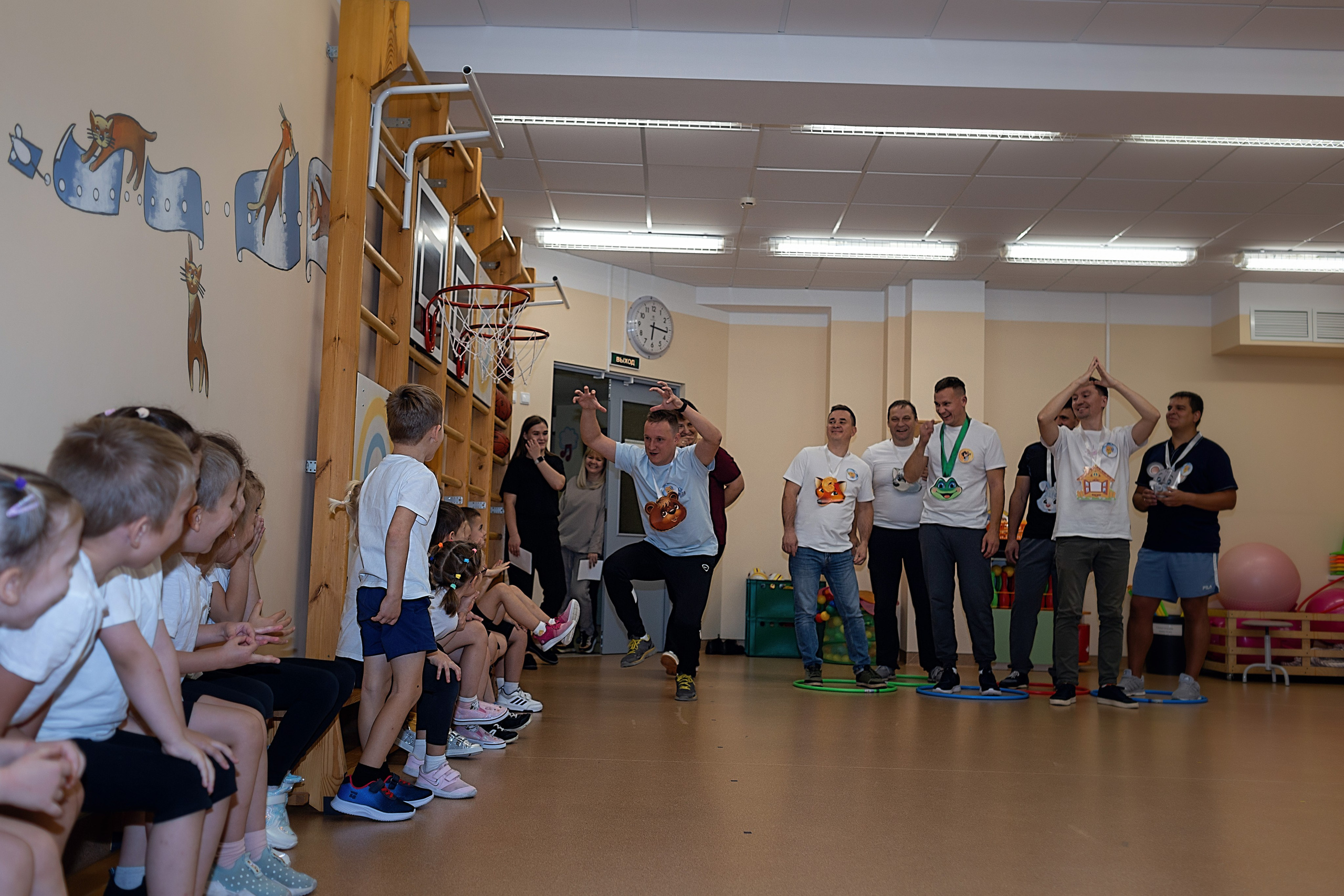 День пап в детском саду_2024. Семейный фотограф в Санкт-Петербурге