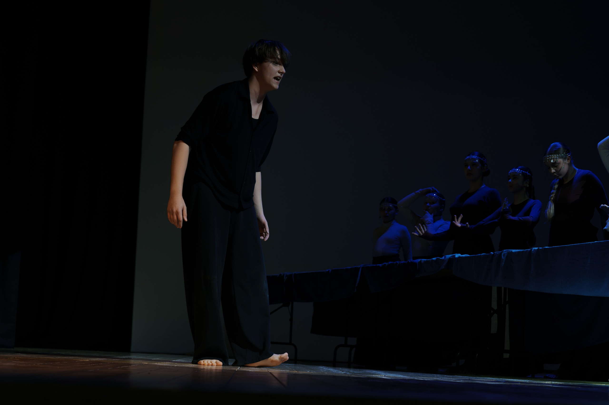 Спектакль «Демон» в постановке театральной студии «Волшебный мир театра». Фотограф Евгений Егоров