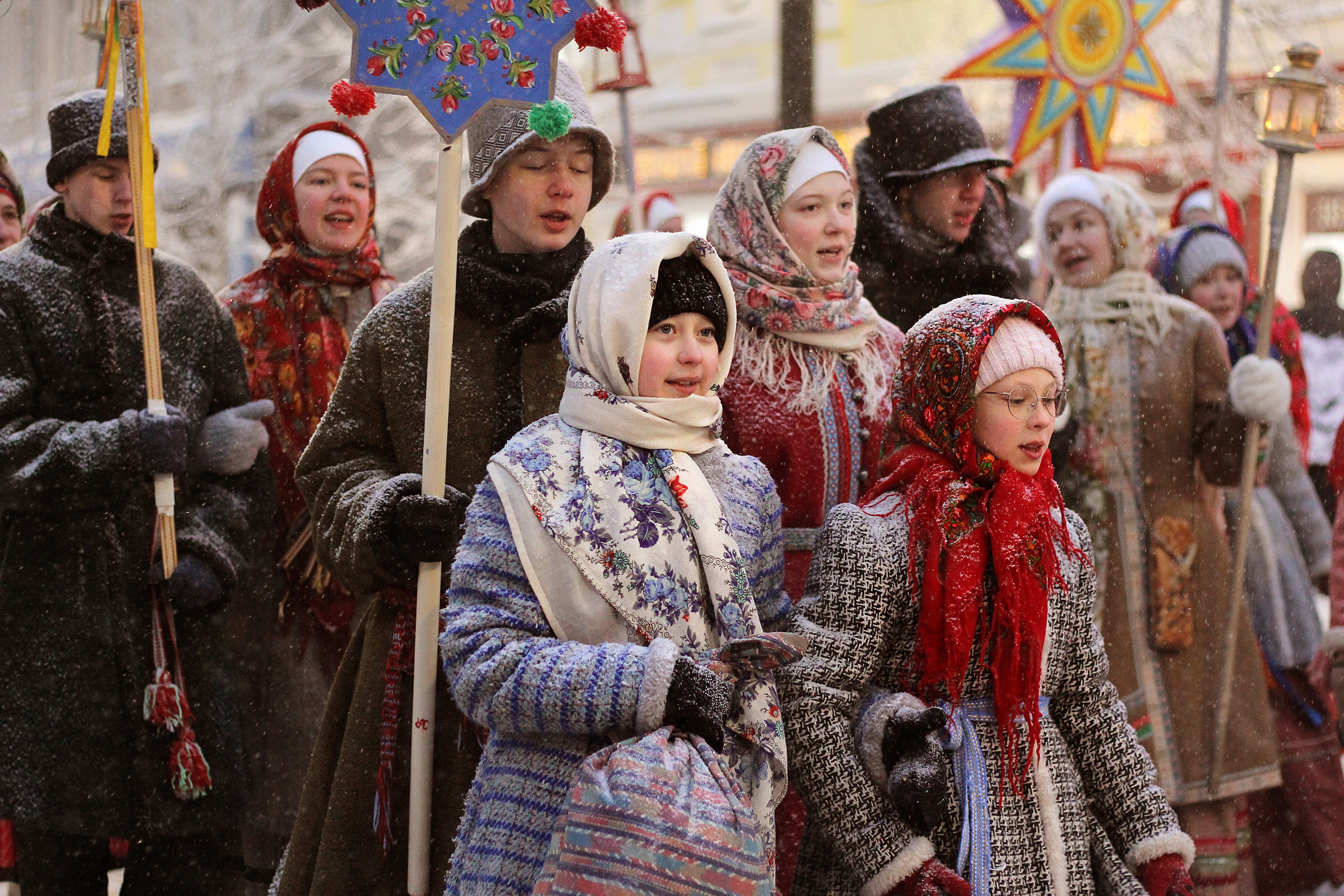 Рождественское шествие в Рыбинске. Фотограф в Москве Юлия Карпова