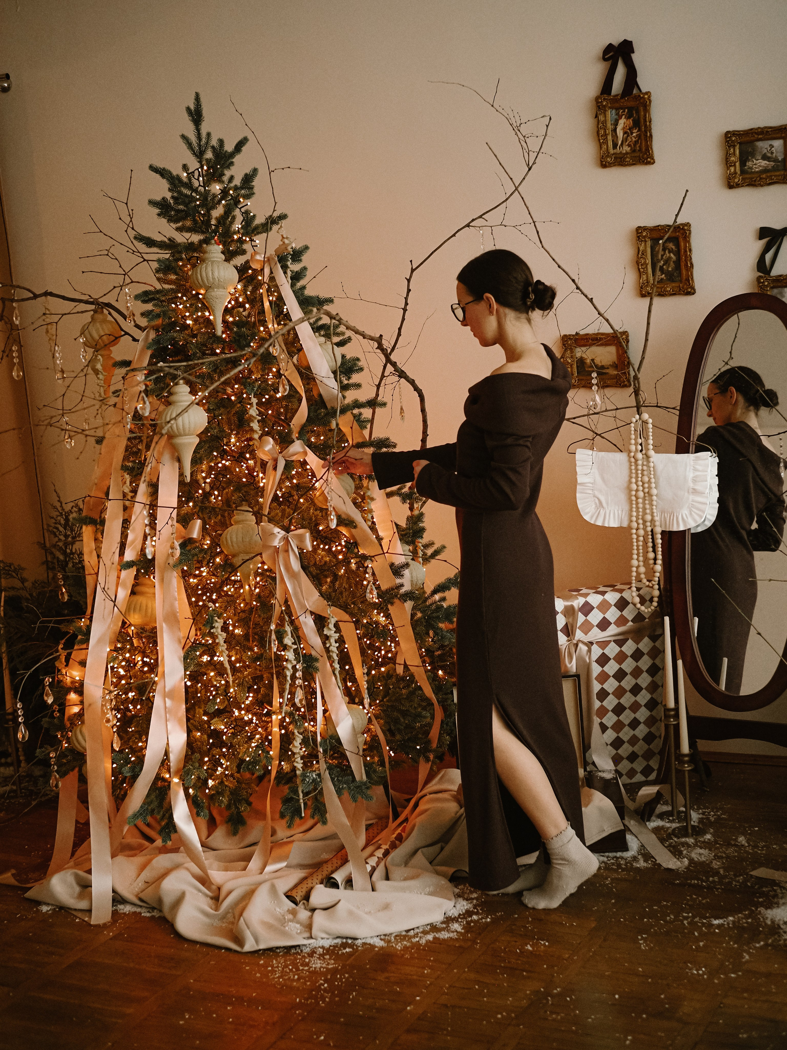 Семейные новогодние кадры стильно 🥰. Фотограф Рязань. Семейный Свадебный фотограф