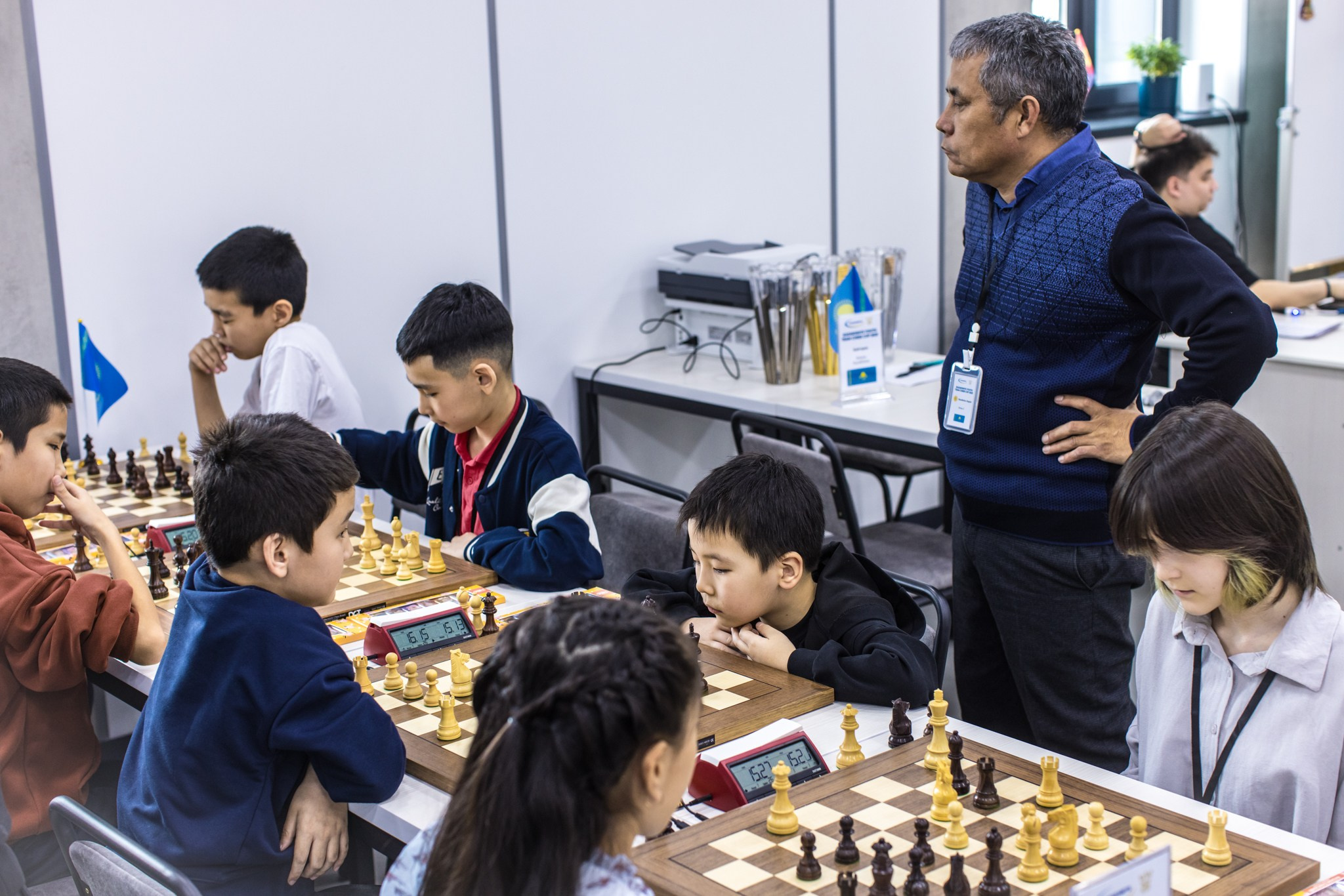 2025.02.02 KAZAKHMYS Youth Team Chess CUP 2025 — Day2_rapid. Фотограф Анна Штурман (репортажная съёмка любых событий и мероприятий) Anna Shtourman photographer