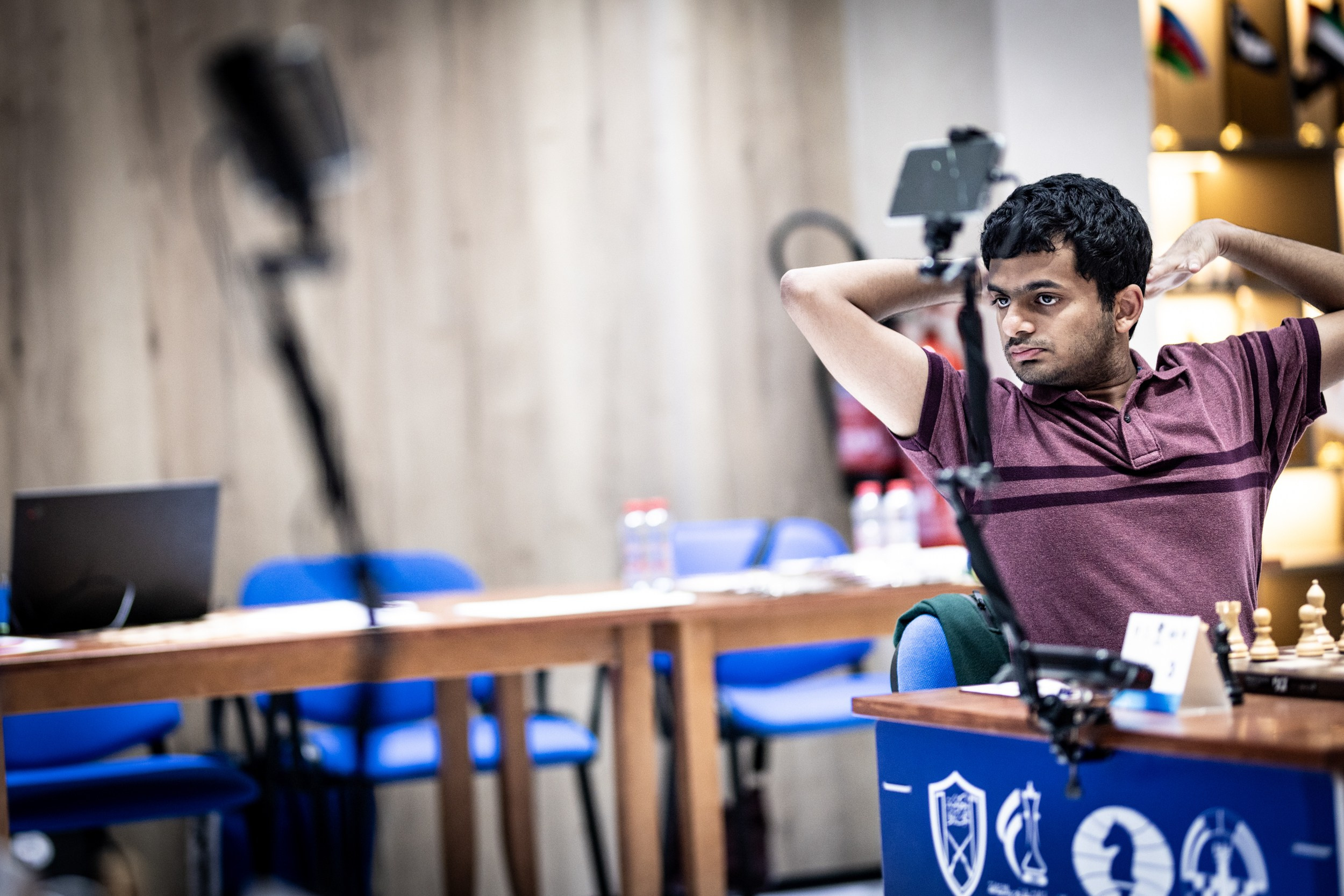 2025.09.01 1st. FUJAIRAH GLOBAL Chess Championship — Round9. Фотограф Анна Штурман (репортажная съёмка любых событий и мероприятий) Anna Shtourman photographer