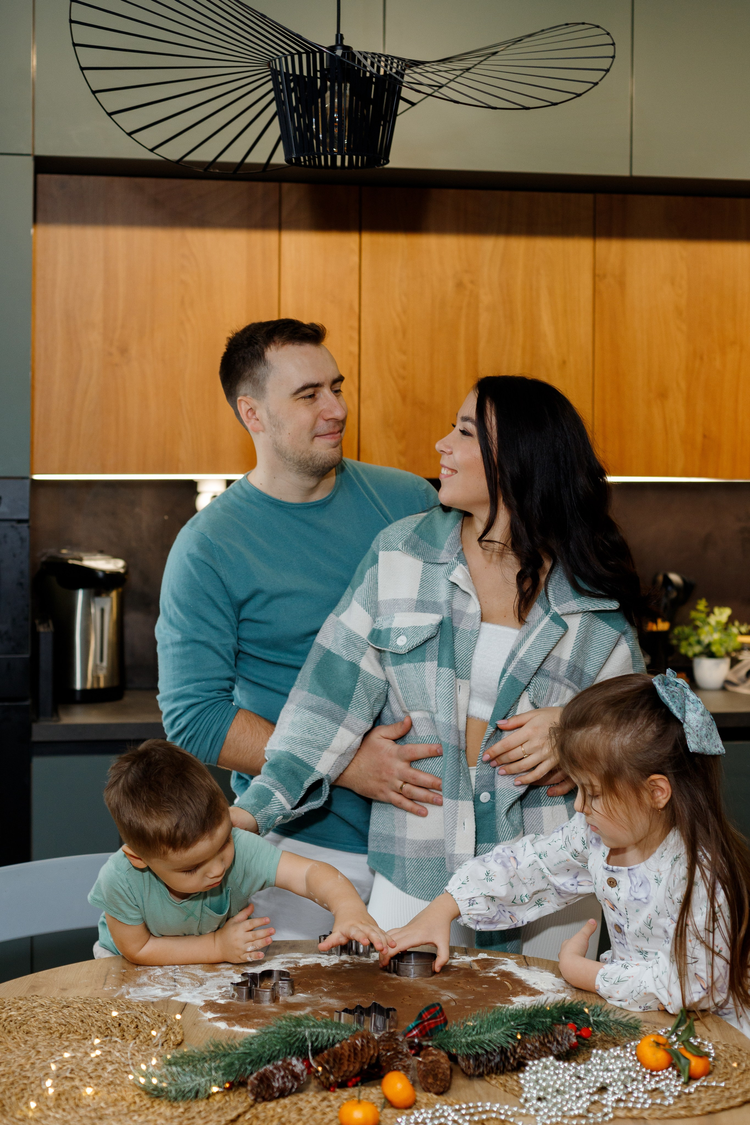 Предновогодняя домашняя фотосессия. Фотограф Александра Сыщенко