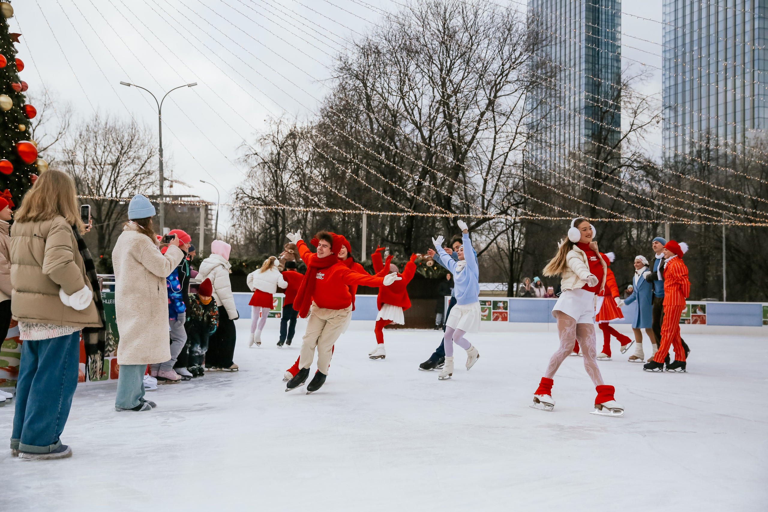 Ледовое шоу Сити каток Московское Чаепитие. Фотограф и видеограф Анна Домашенко