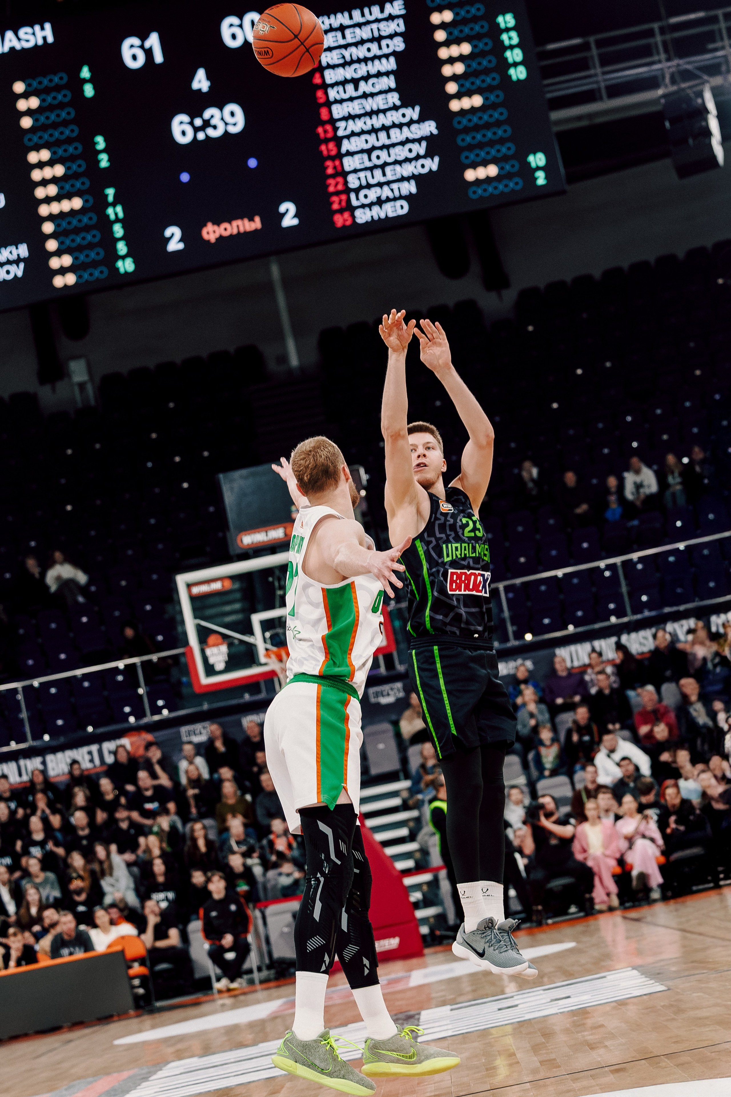 Winline Basket Cup — УРАЛМАШ — УНИКС. Лёшка Варзегов — фотограф