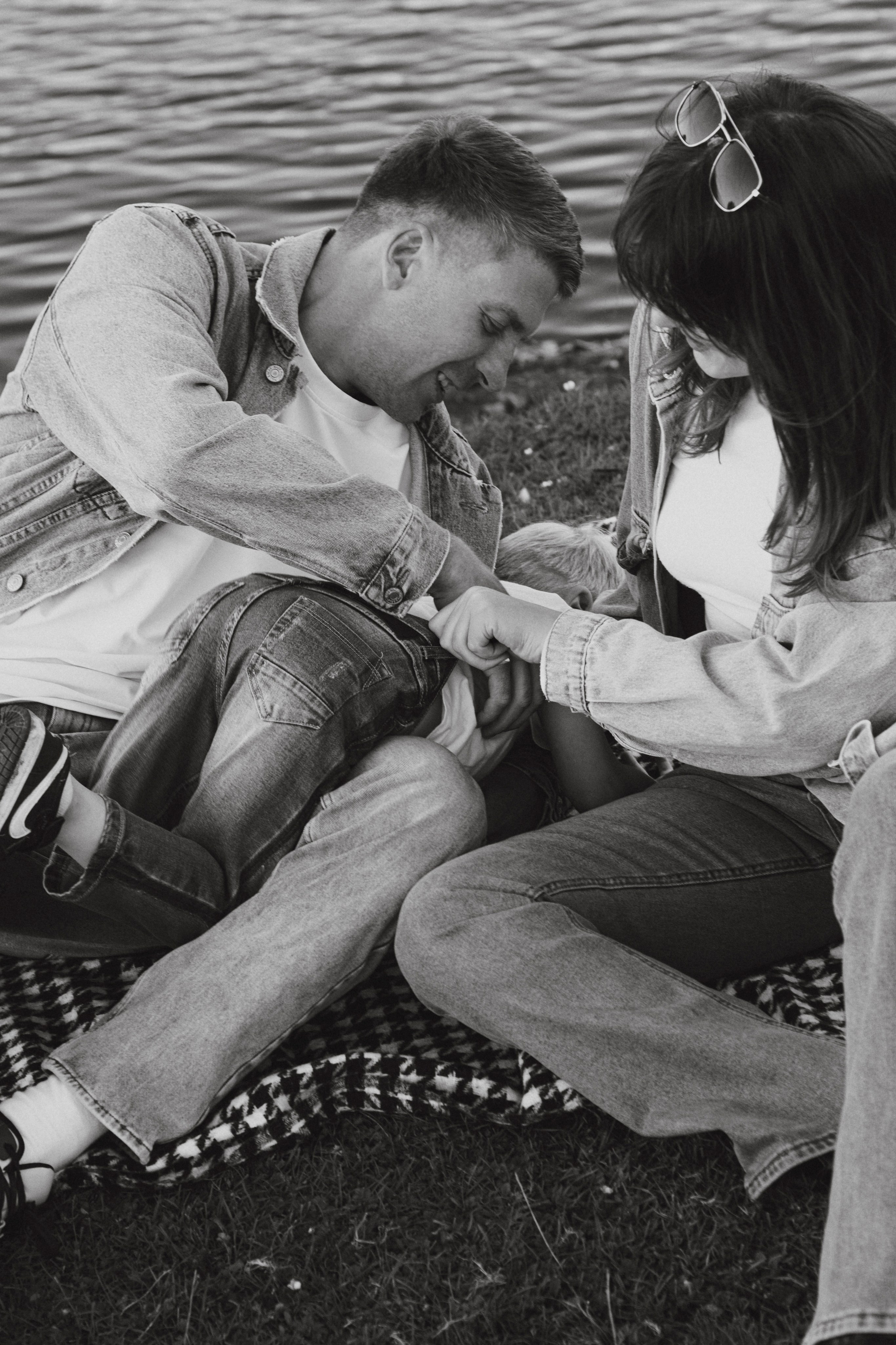 ЧБ семейная. Фотограф Бойко Антонина