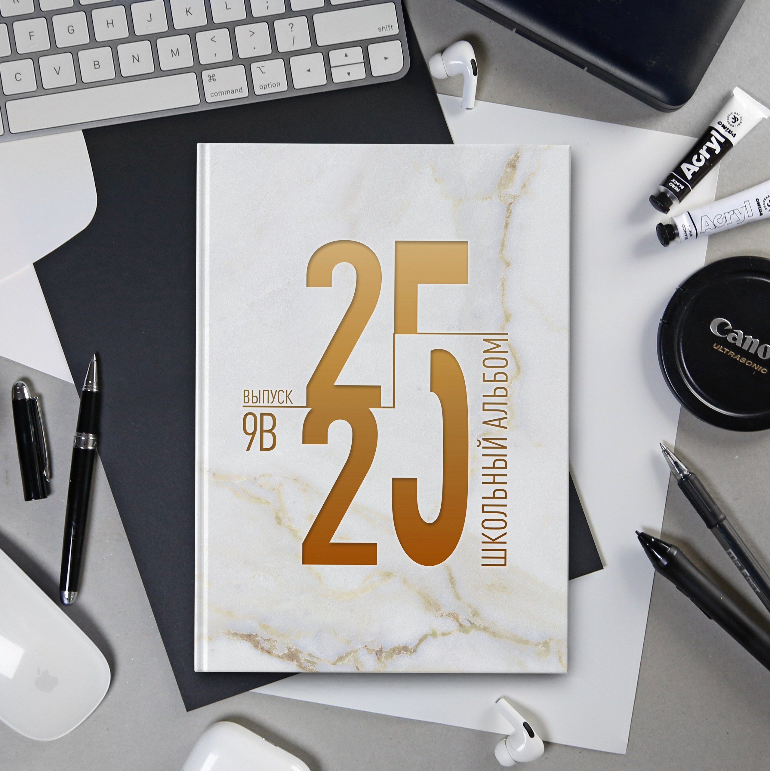 Marble_Gold макет школа книги. Николаева Виктория ваш фотограф в детский сад и школу