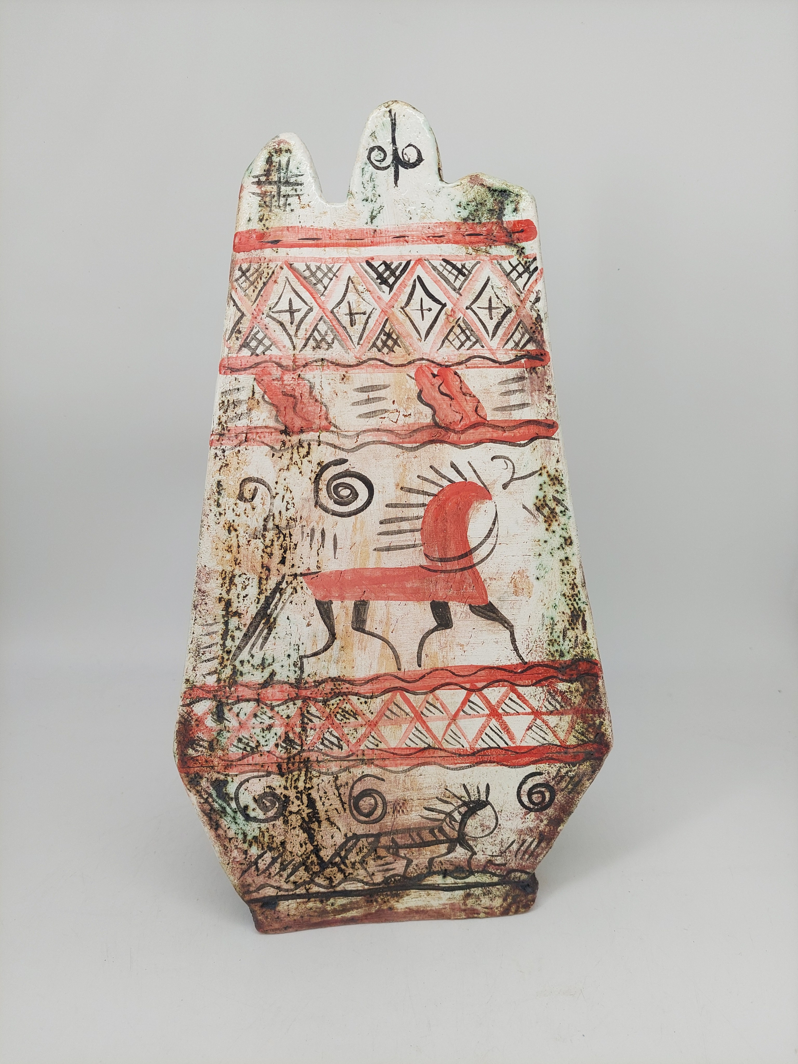 Мезенская прялка. Керамика с историей. Елена Рогалёва