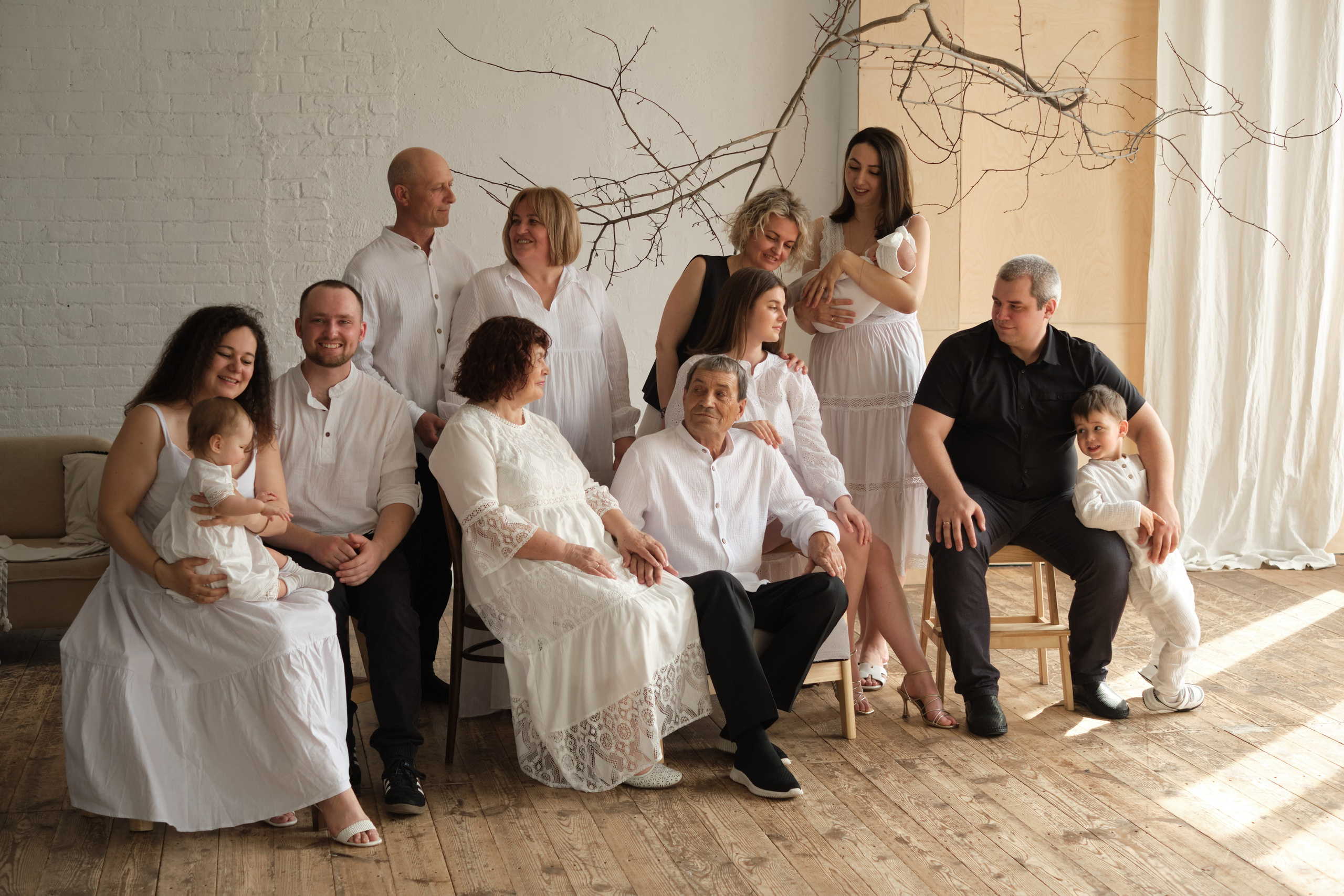 Большая семья Сергея Андреевича. Фотограф в Барнауле и на Алтае Маша Савова