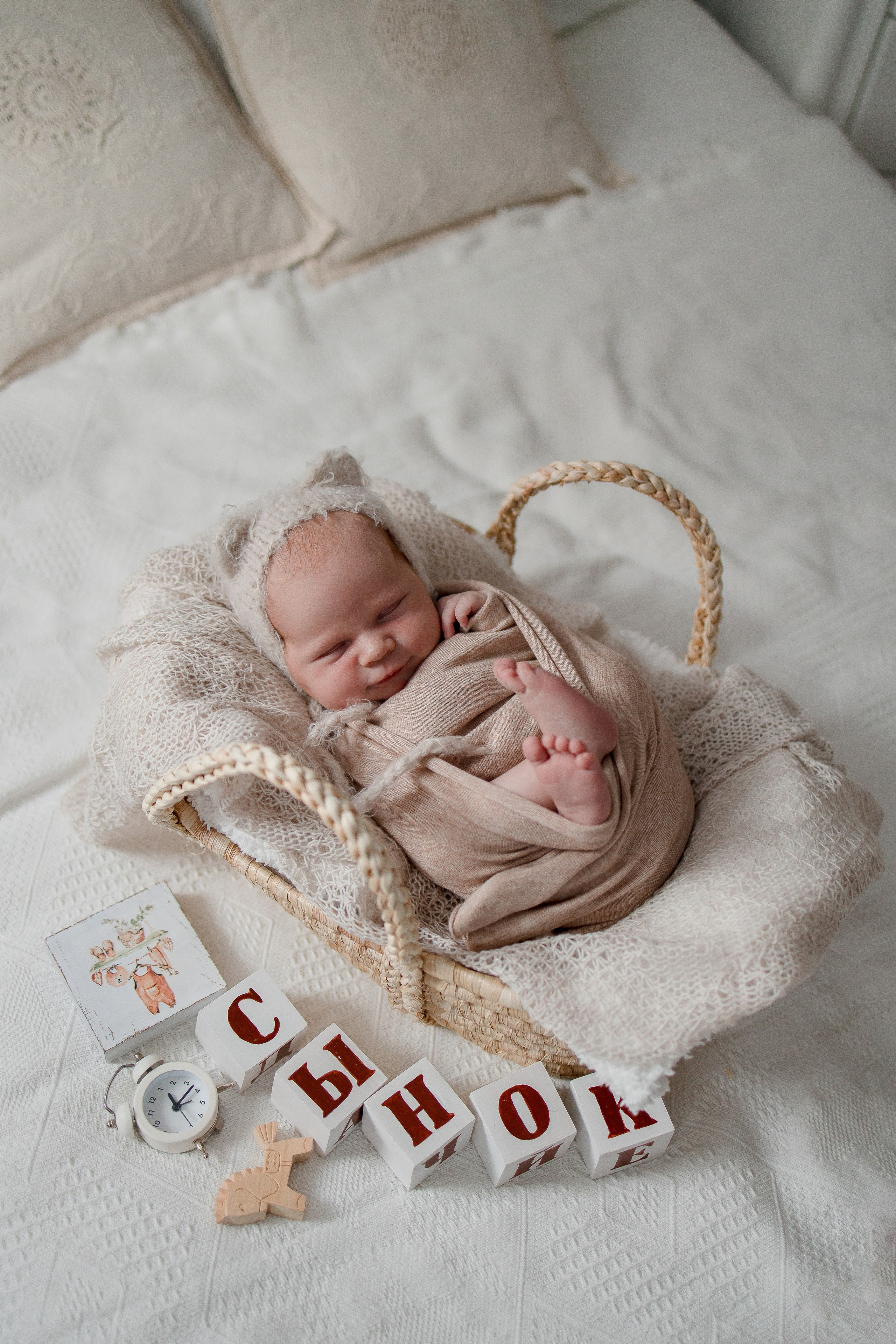 Тимур, 10 дней. Семейный и детский фотограф в Железногорске Саламахо Ольга