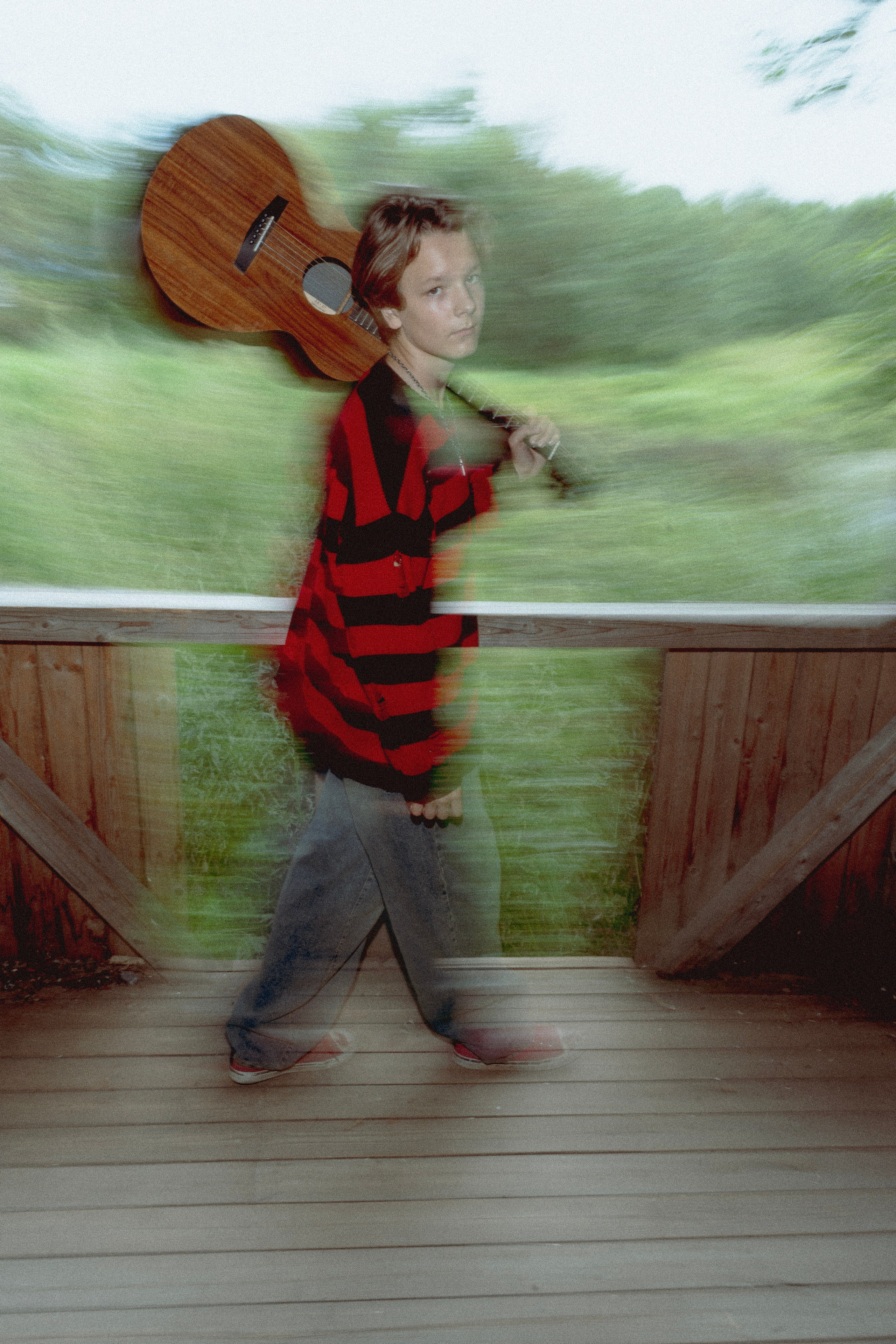 Маленькая история о юном музыканте. Фотограф Евгений Егоров