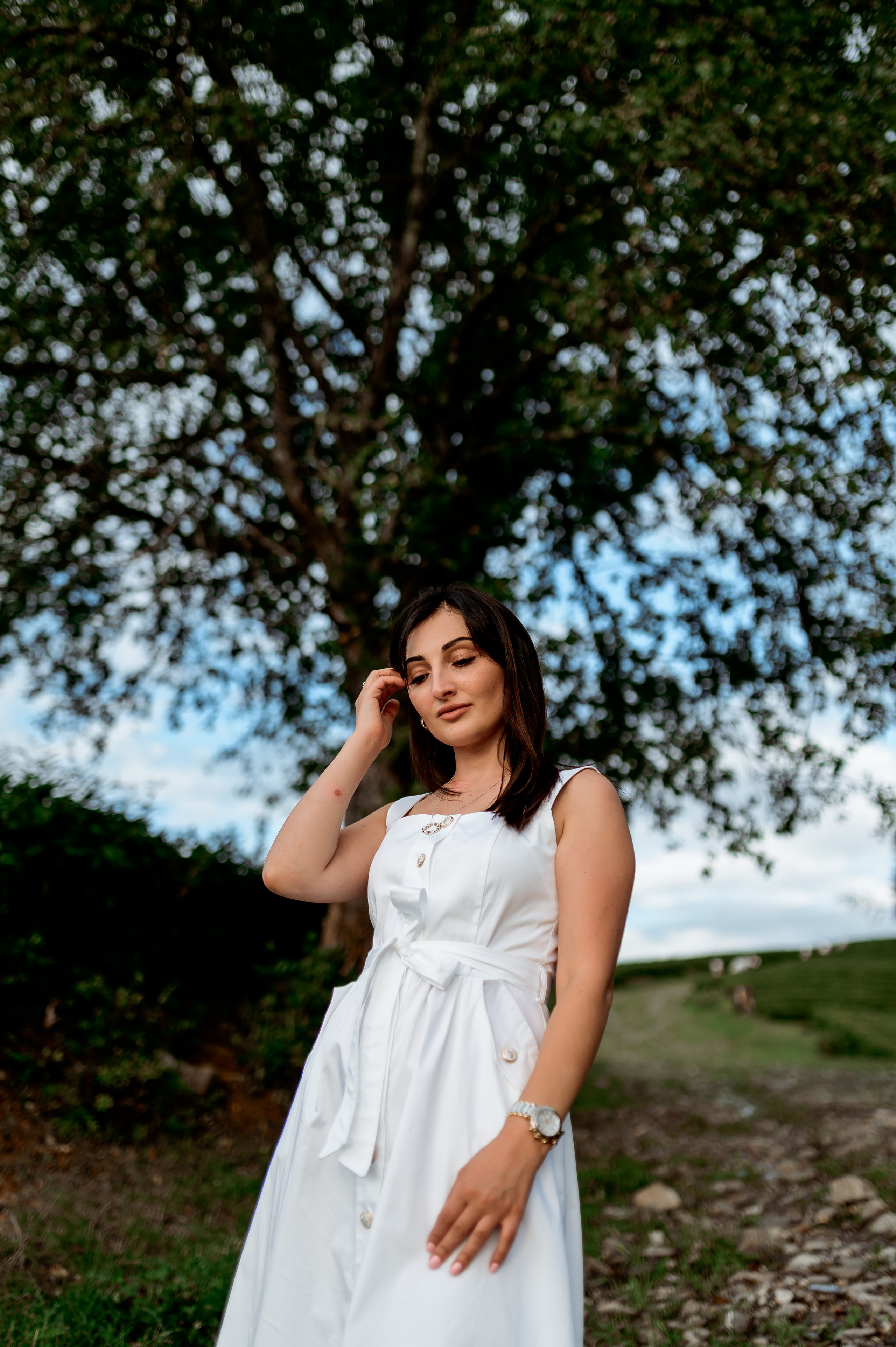 Женская фотосессия на Чайных плантациях. Свадебный и семейный фотограф в Сочи Никита Пищов