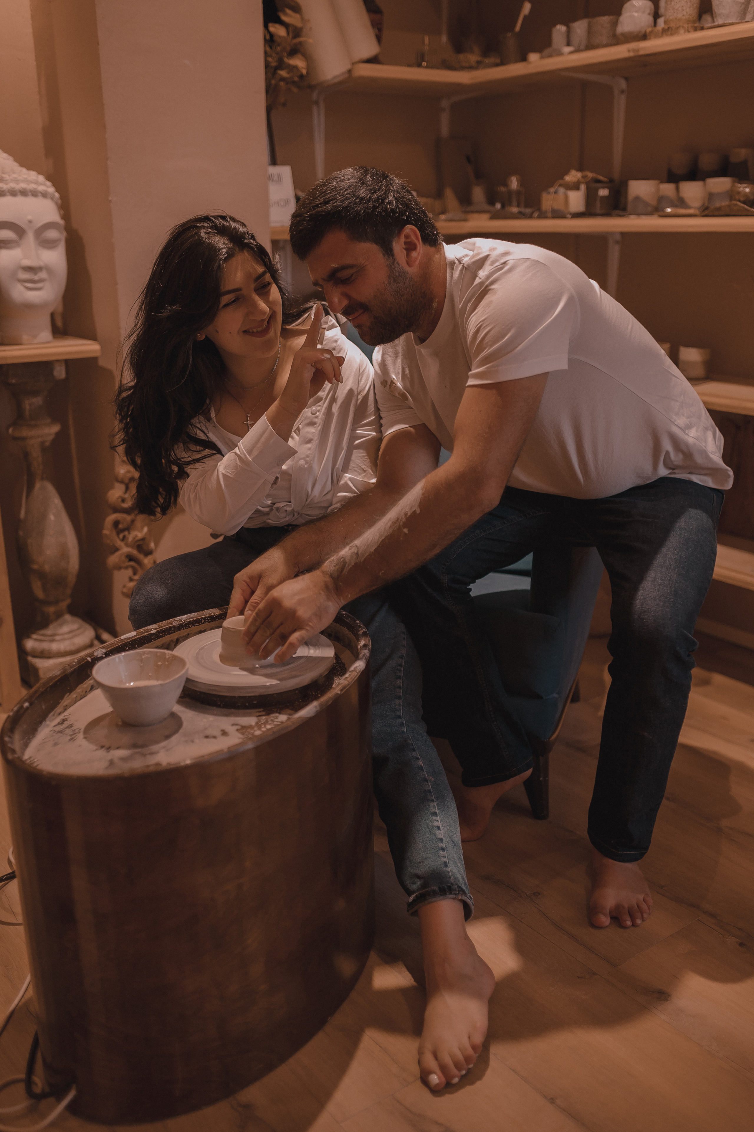 Фотосессия в гончарной. Свадебный и семейный фотограф в Сочи Никита Пищов