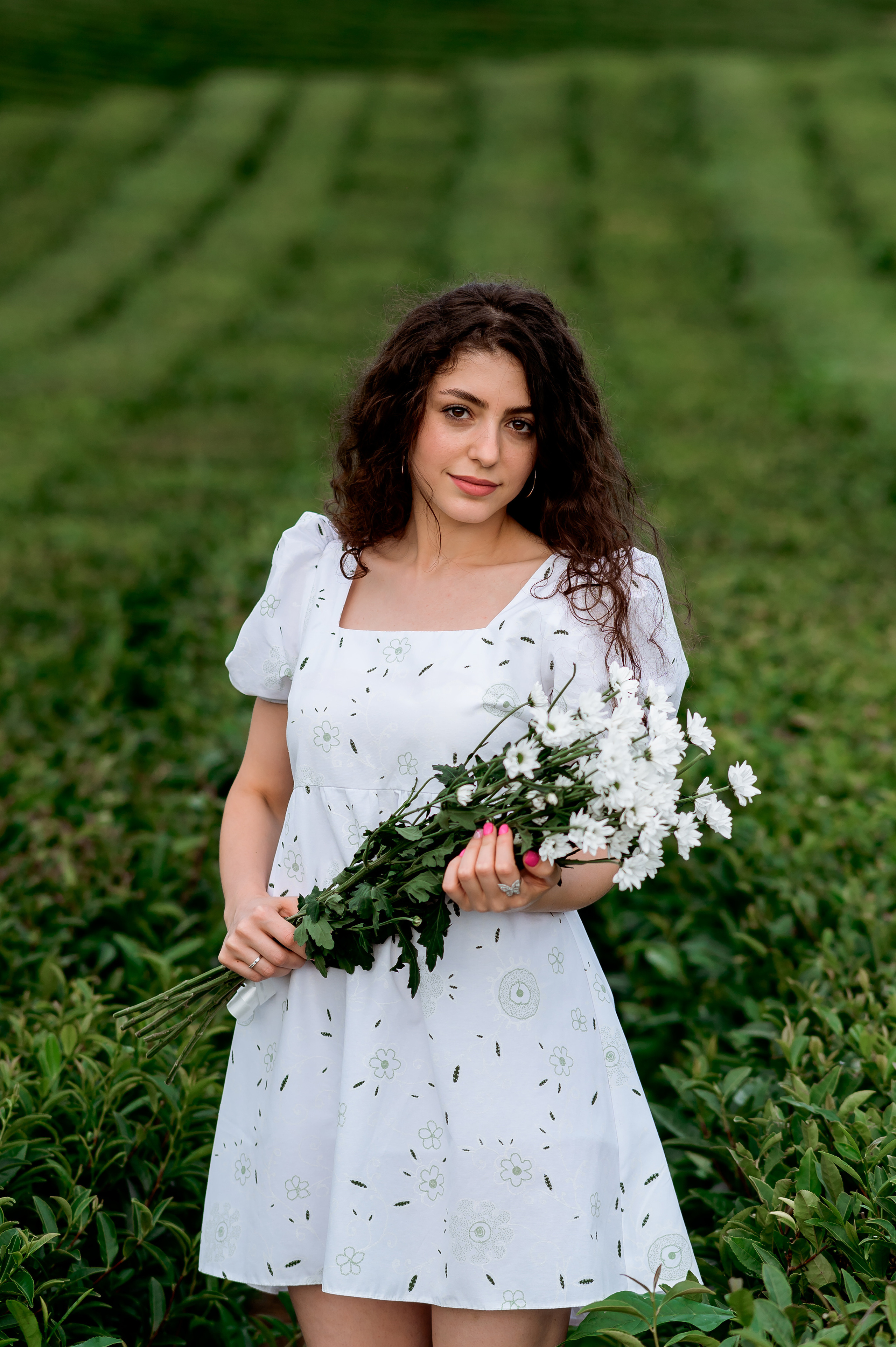 Женская фотосессия на Чайных плантациях. Свадебный и семейный фотограф в Сочи Никита Пищов