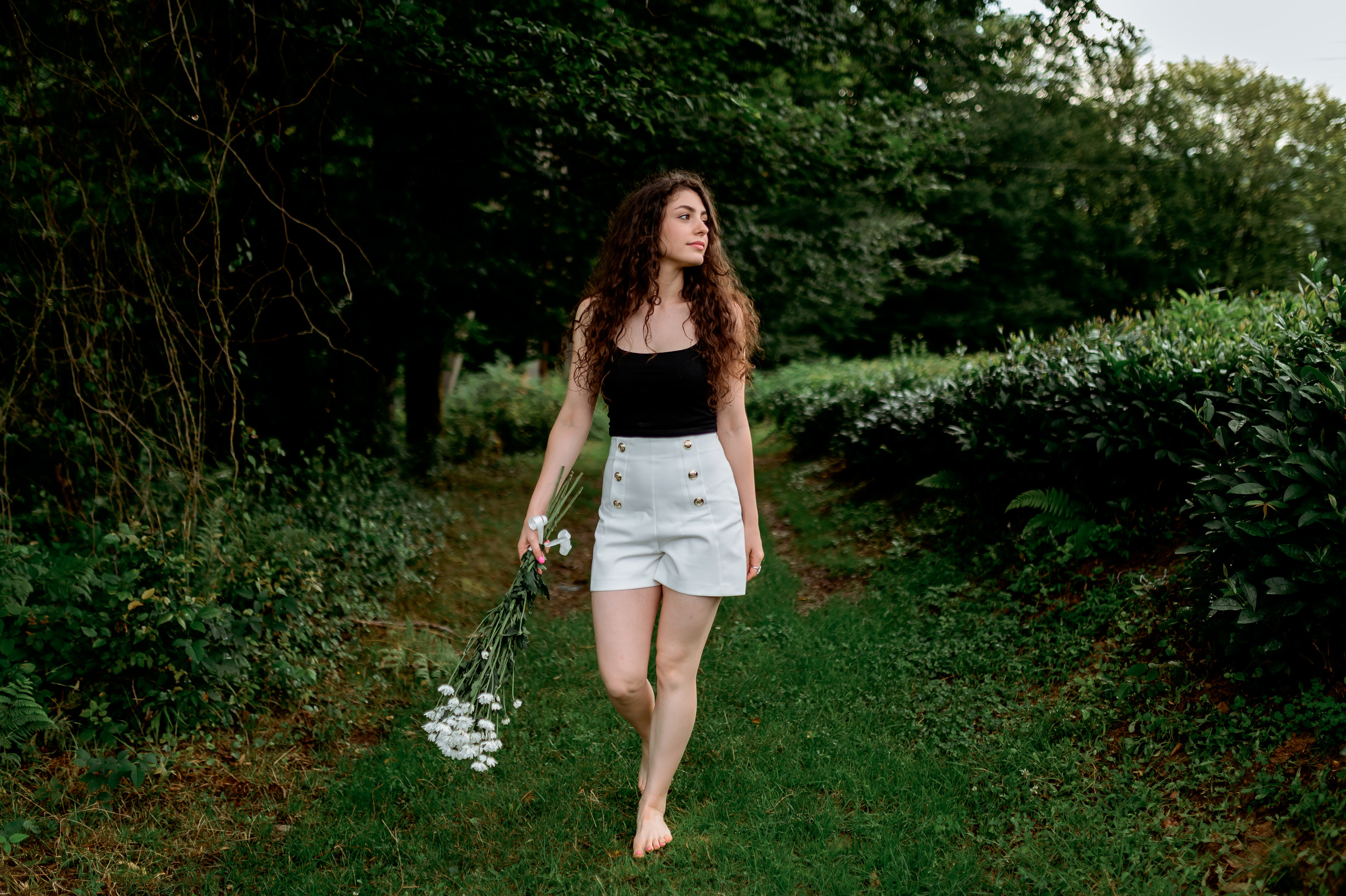 Женская фотосессия на Чайных плантациях. Свадебный и семейный фотограф в Сочи Никита Пищов