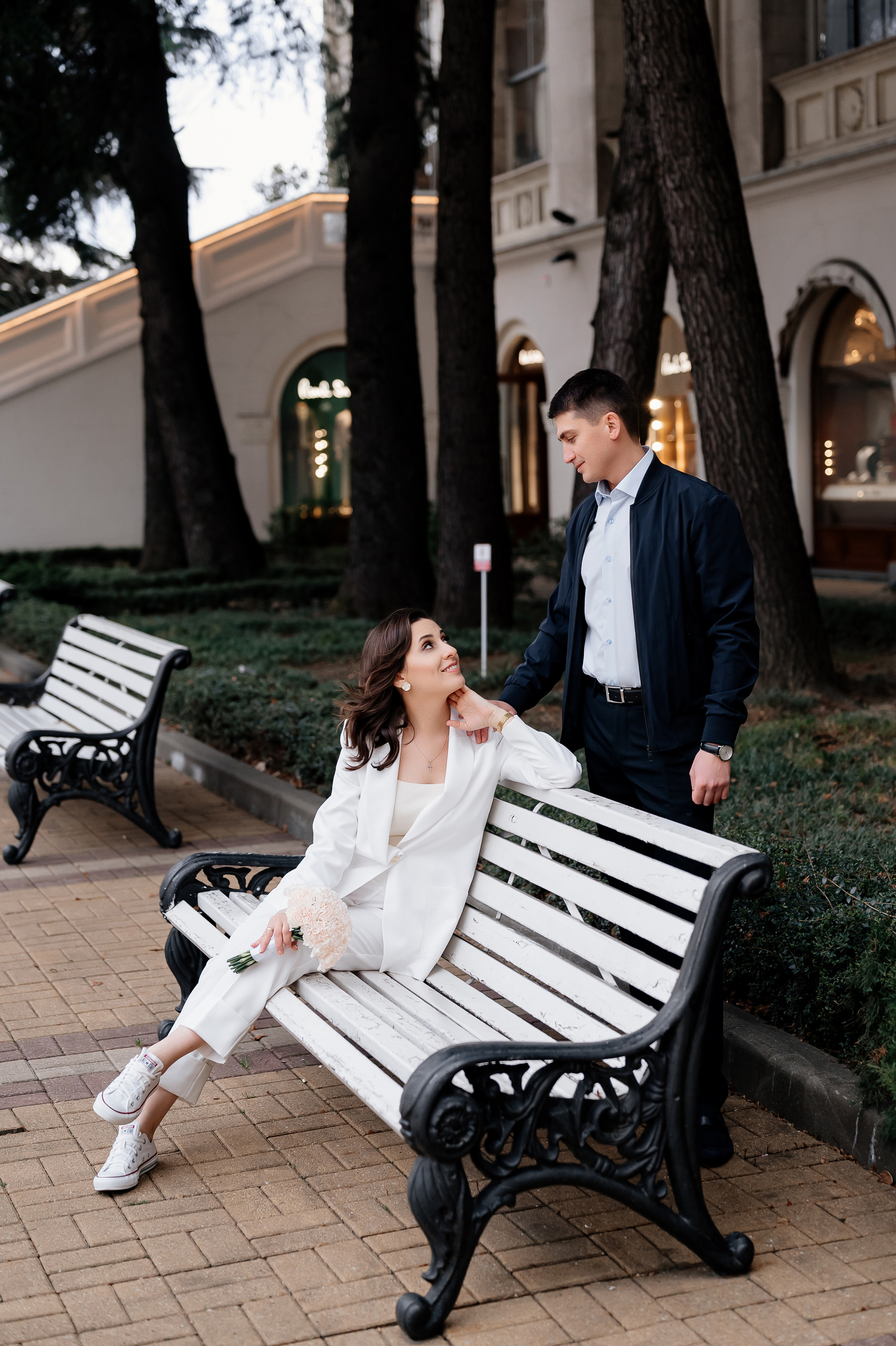 Прогулка после загса. Свадебный и семейный фотограф в Сочи Никита Пищов