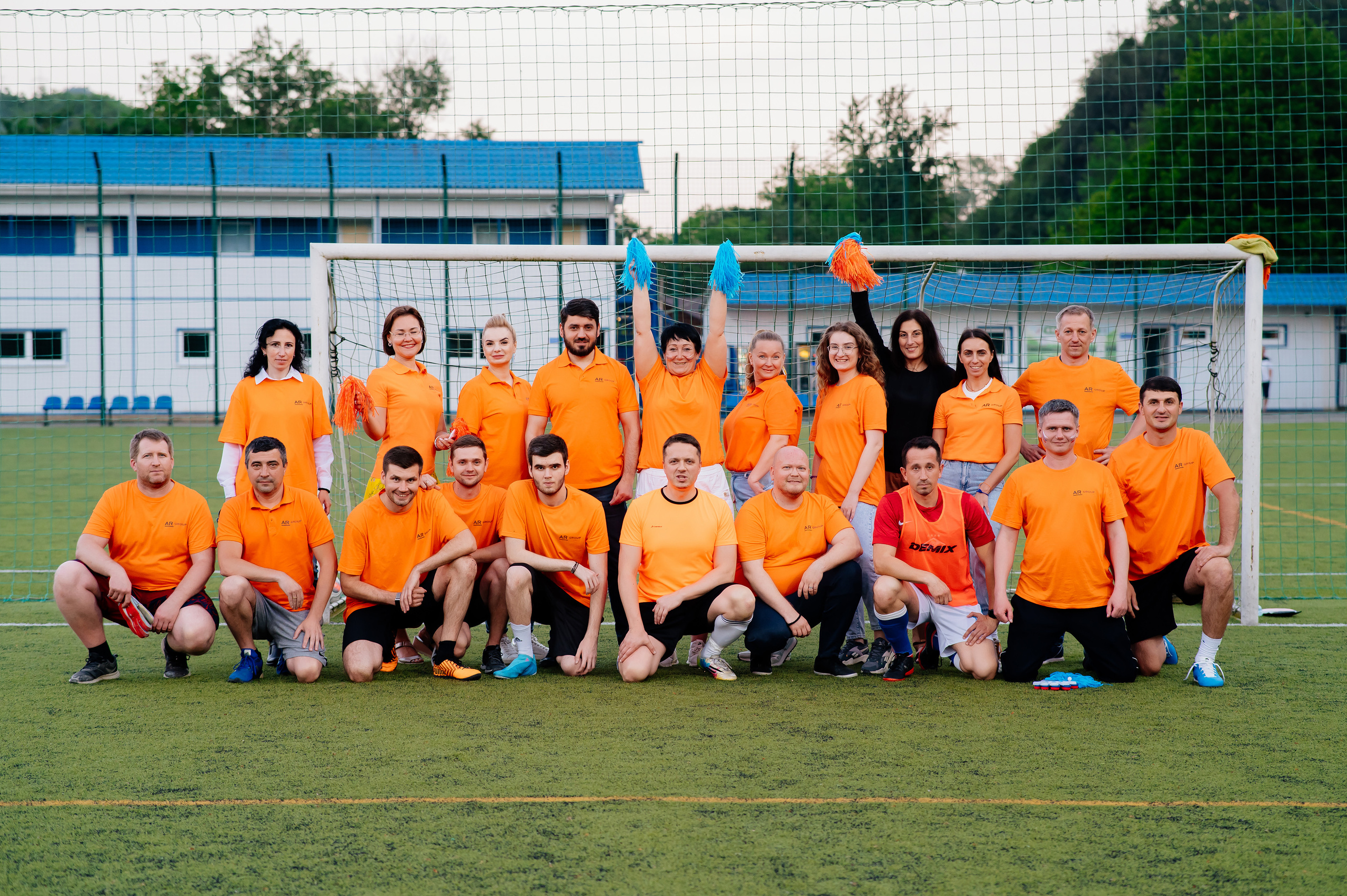 Футбольный матч — AR Group & Нор-Луйс. Свадебный и семейный фотограф в Сочи Никита Пищов