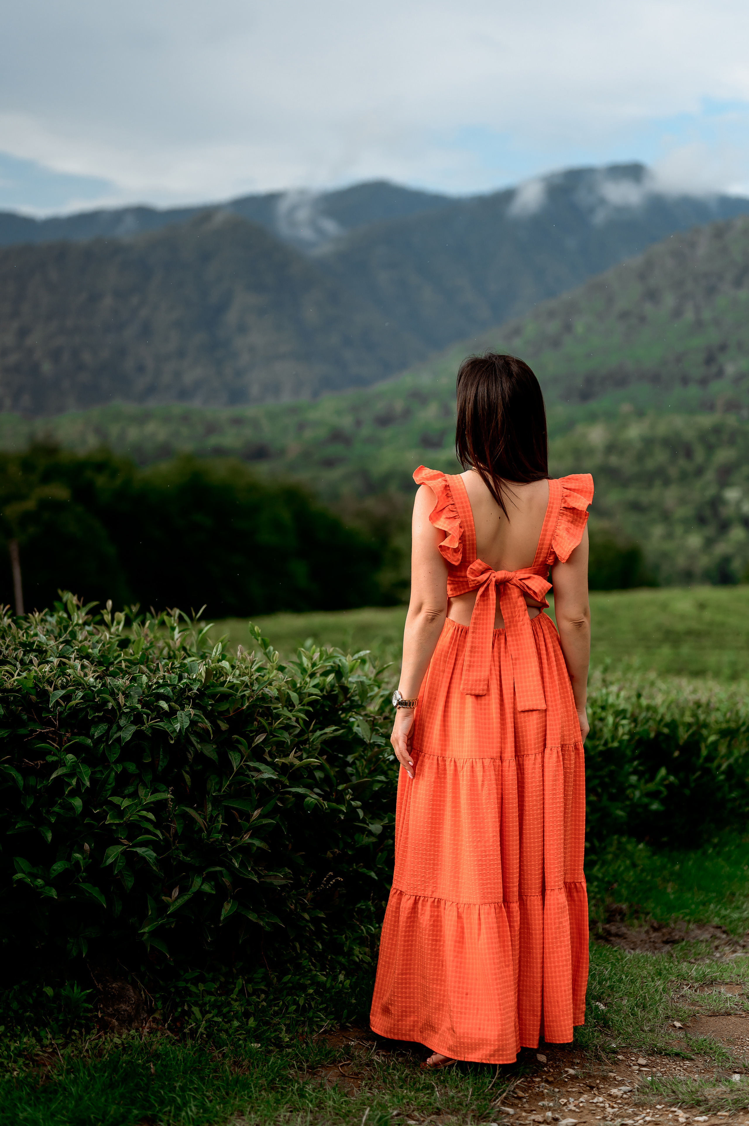 Женская фотосессия на Чайных плантациях. Свадебный и семейный фотограф в Сочи Никита Пищов