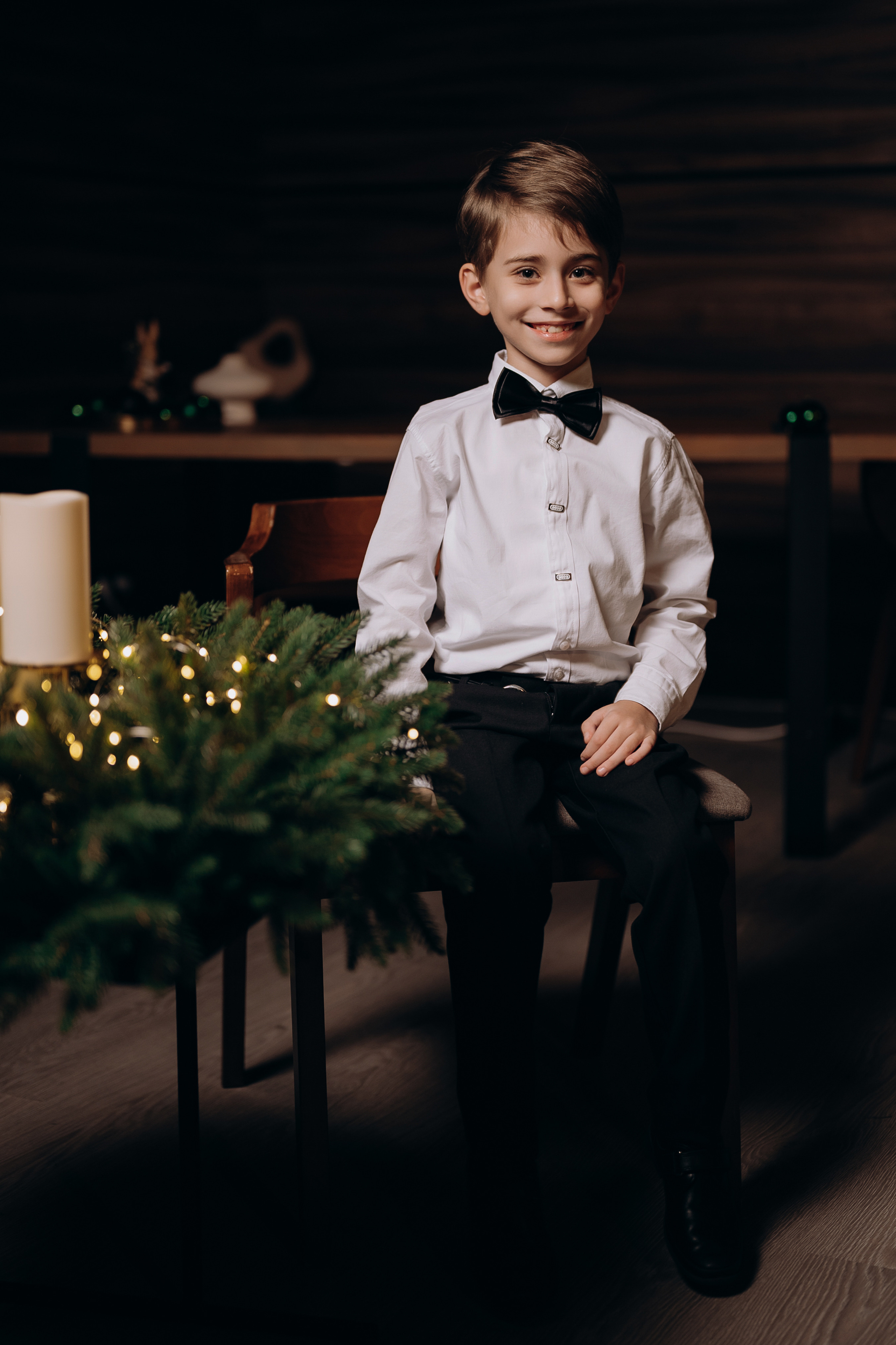 Новогодняя фотосессия семейная в студии. Свадебный и семейный фотограф в Сочи Никита Пищов