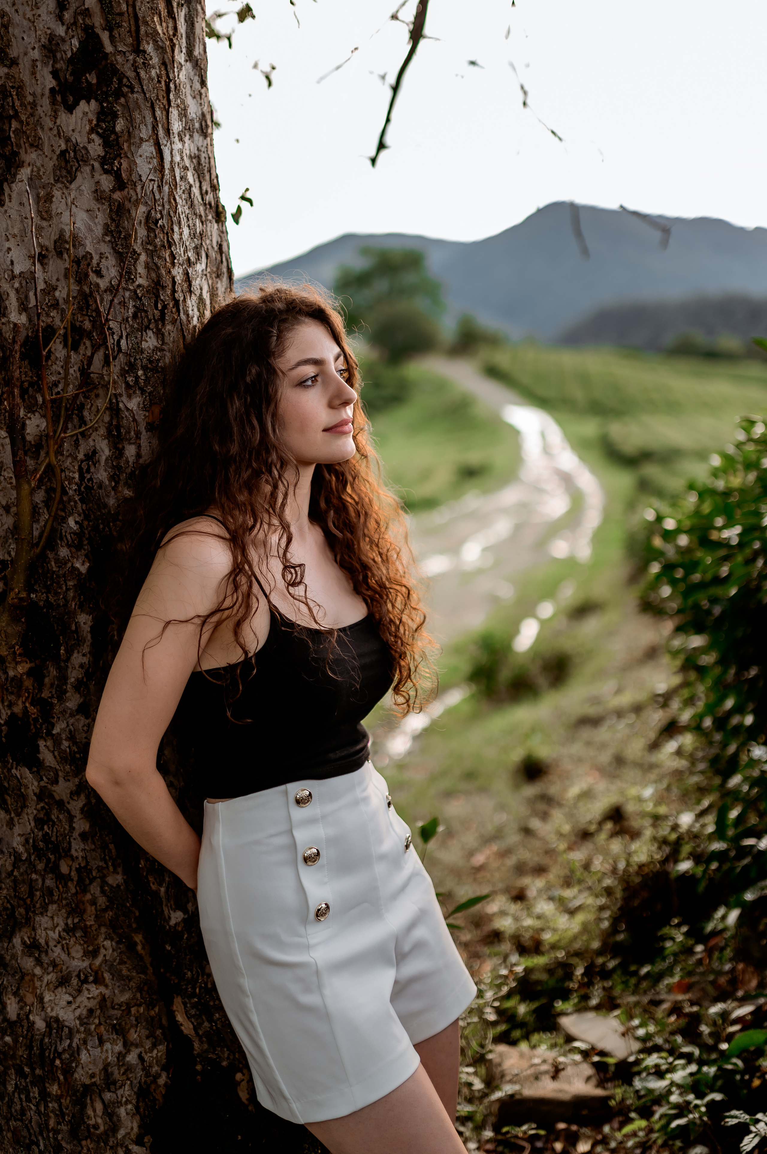 Женская фотосессия на Чайных плантациях. Свадебный и семейный фотограф в Сочи Никита Пищов