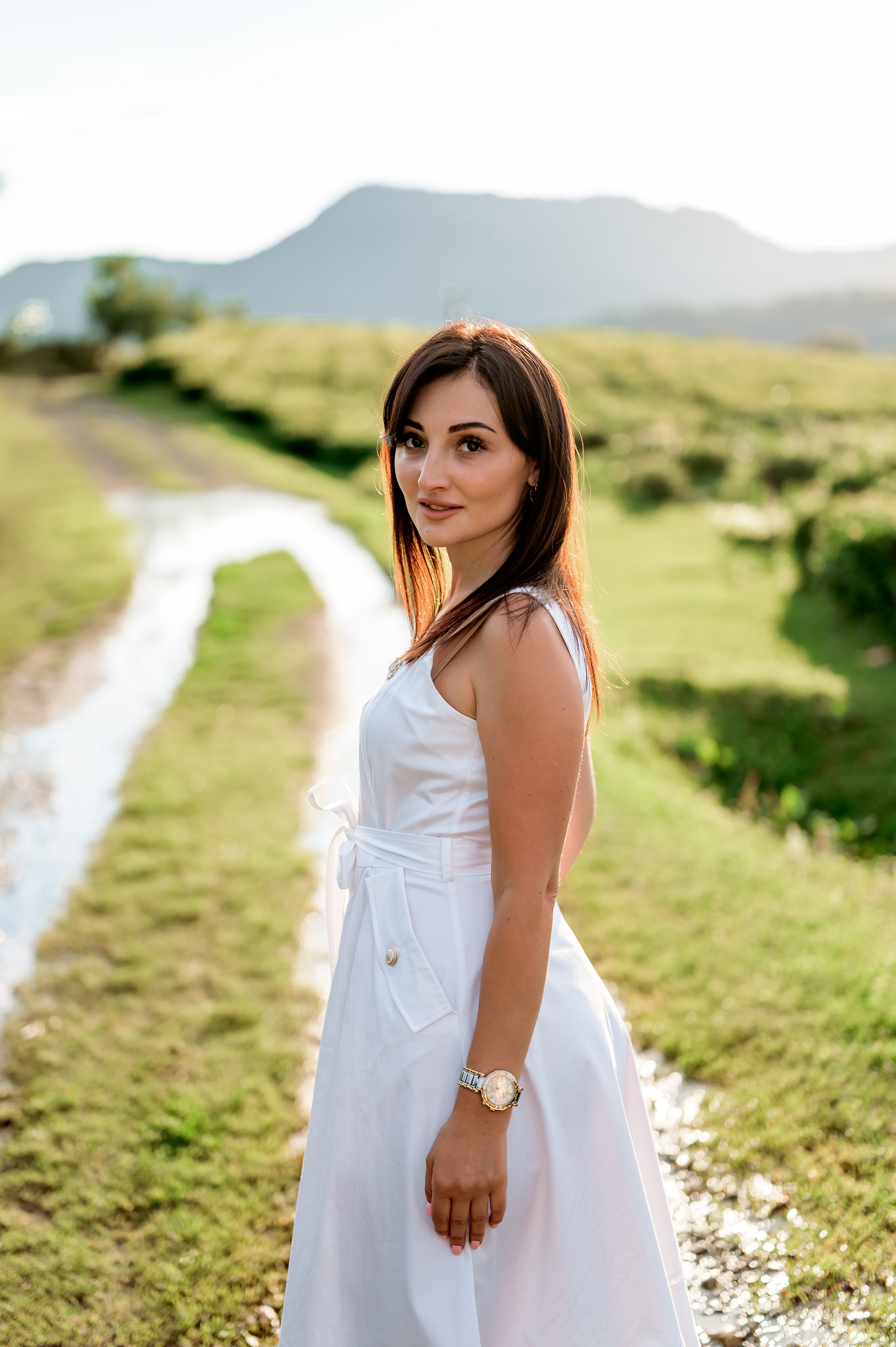 Женская фотосессия на Чайных плантациях. Свадебный и семейный фотограф в Сочи Никита Пищов