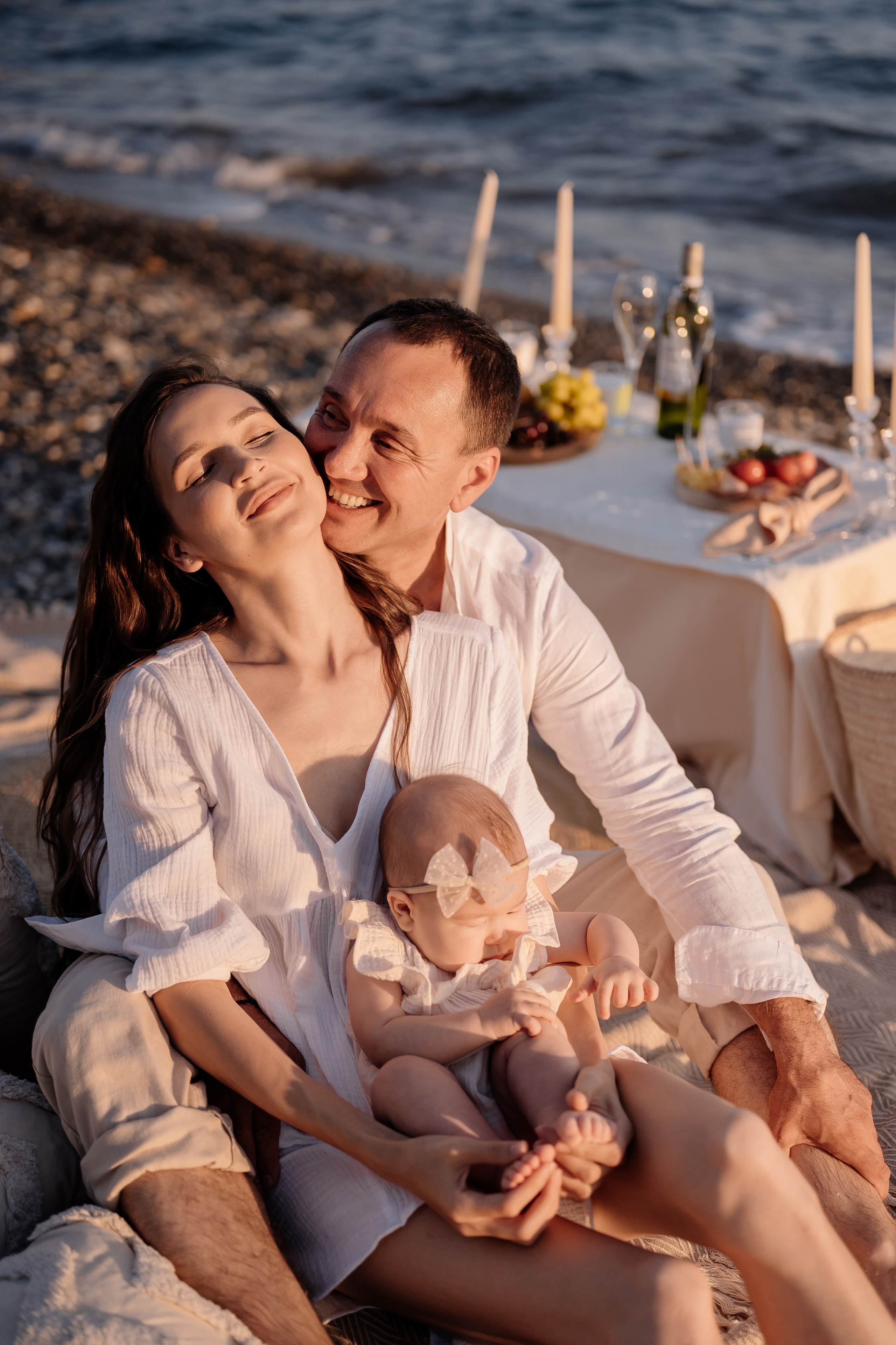 Свидание на пляже. Свадебный и семейный фотограф в Сочи Никита Пищов