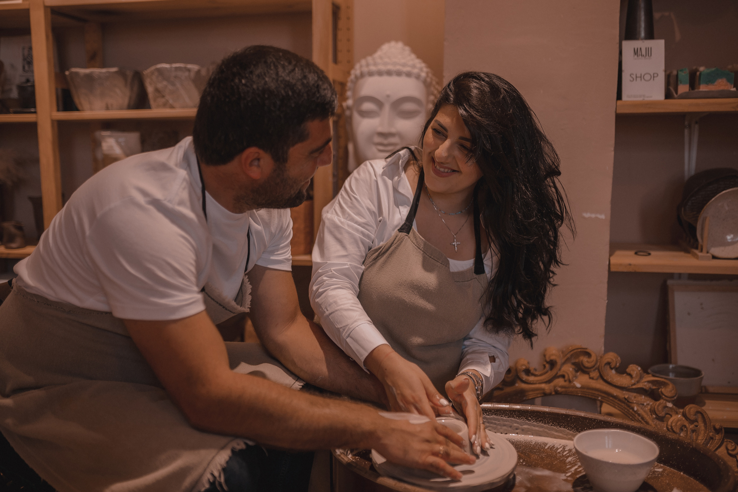 Фотосессия в гончарной. Свадебный и семейный фотограф в Сочи Никита Пищов