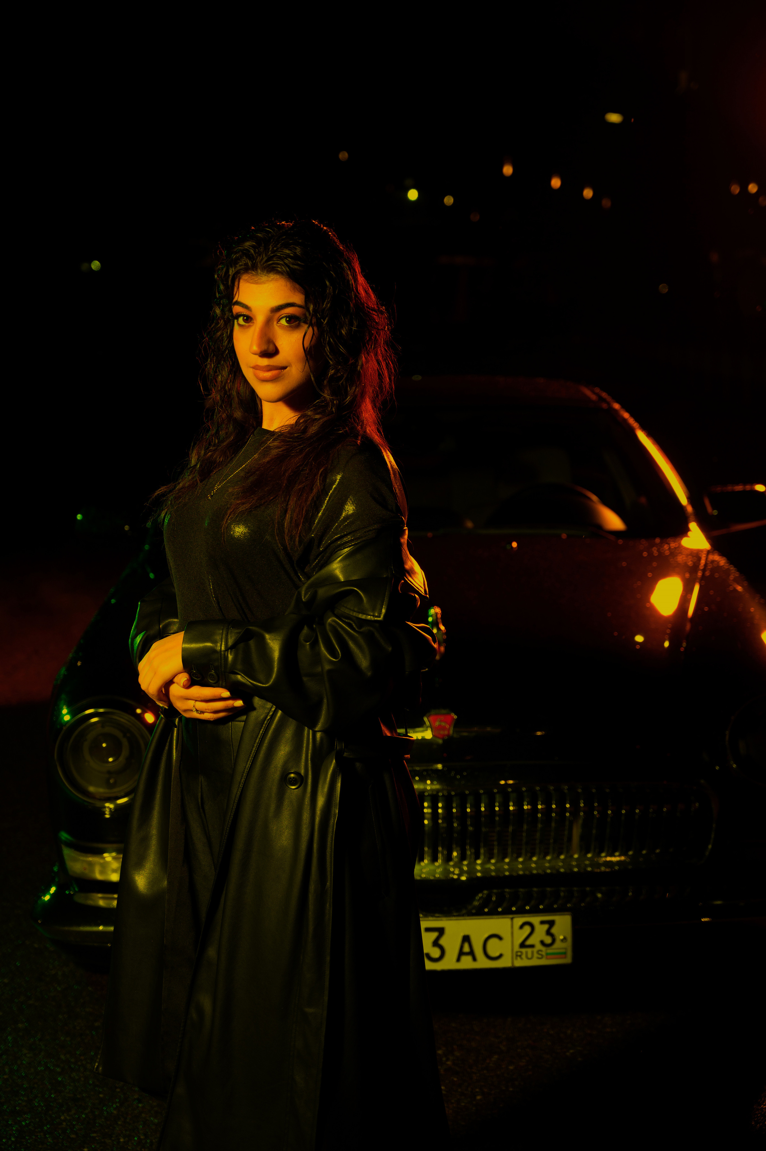 Ночная фотосессия под дождем. Свадебный и семейный фотограф в Сочи Никита Пищов