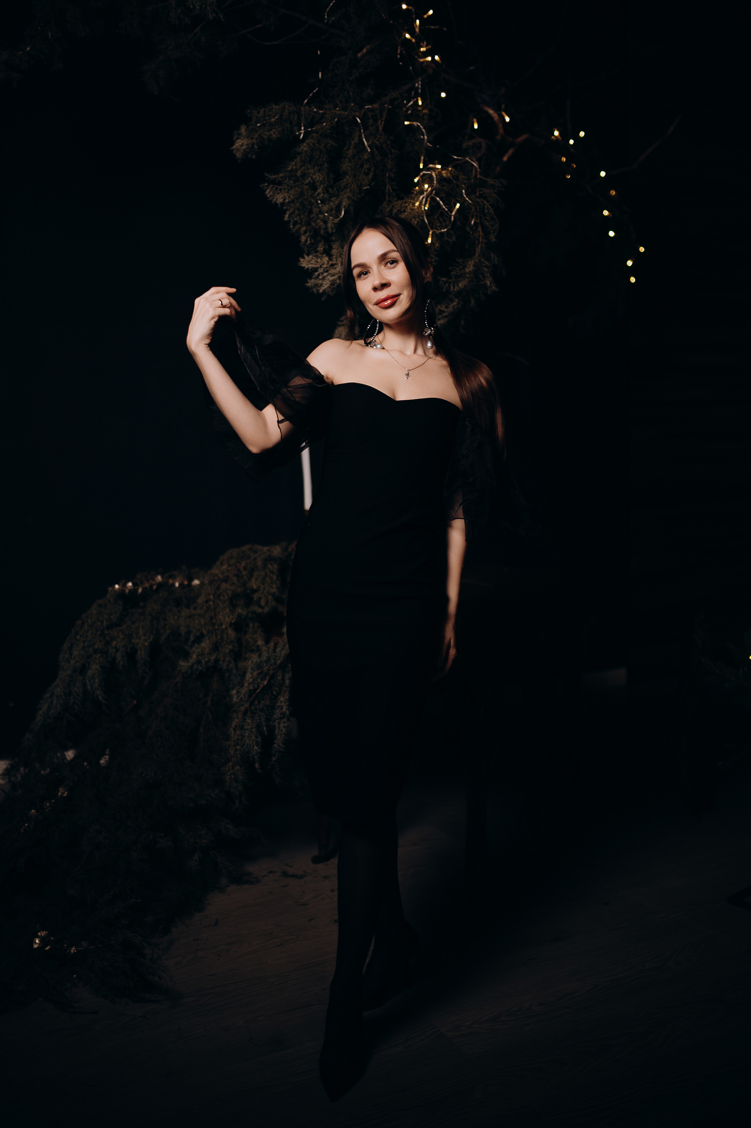 Новогодняя фотосессия семейная в студии. Свадебный и семейный фотограф в Сочи Никита Пищов