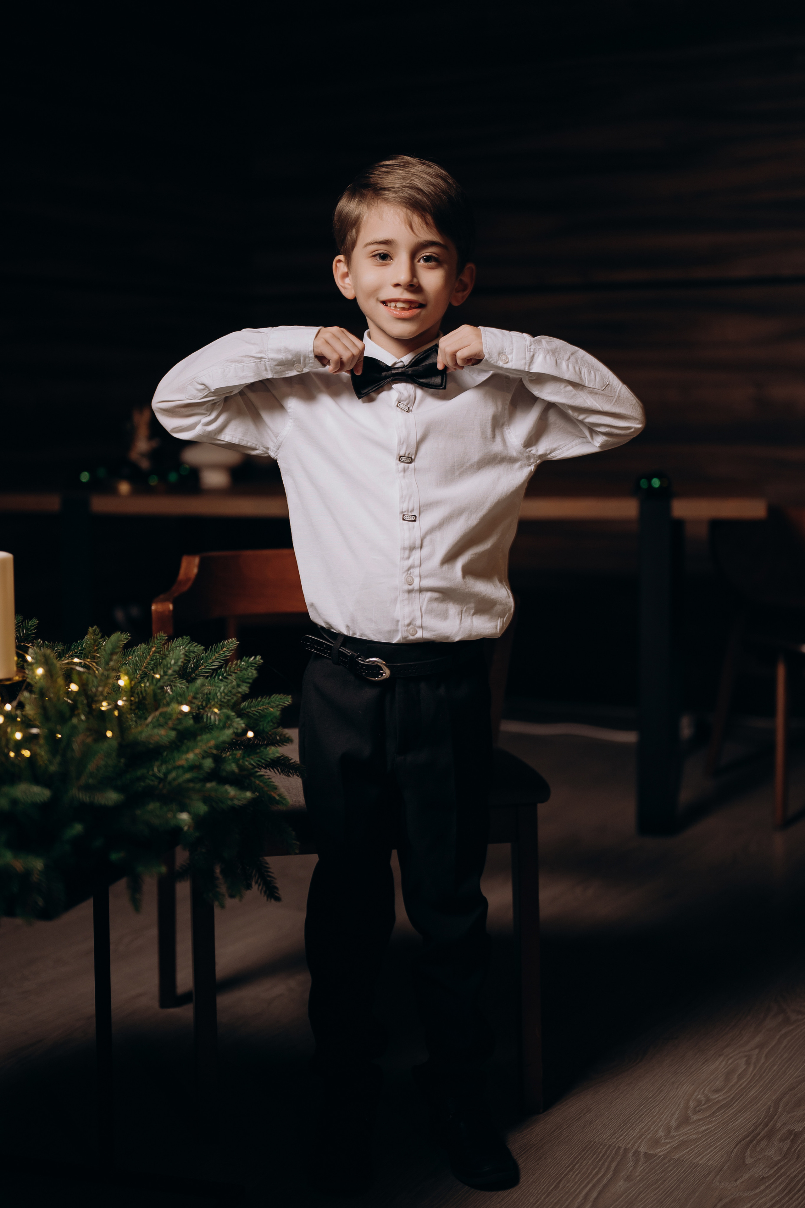 Новогодняя фотосессия семейная в студии. Свадебный и семейный фотограф в Сочи Никита Пищов