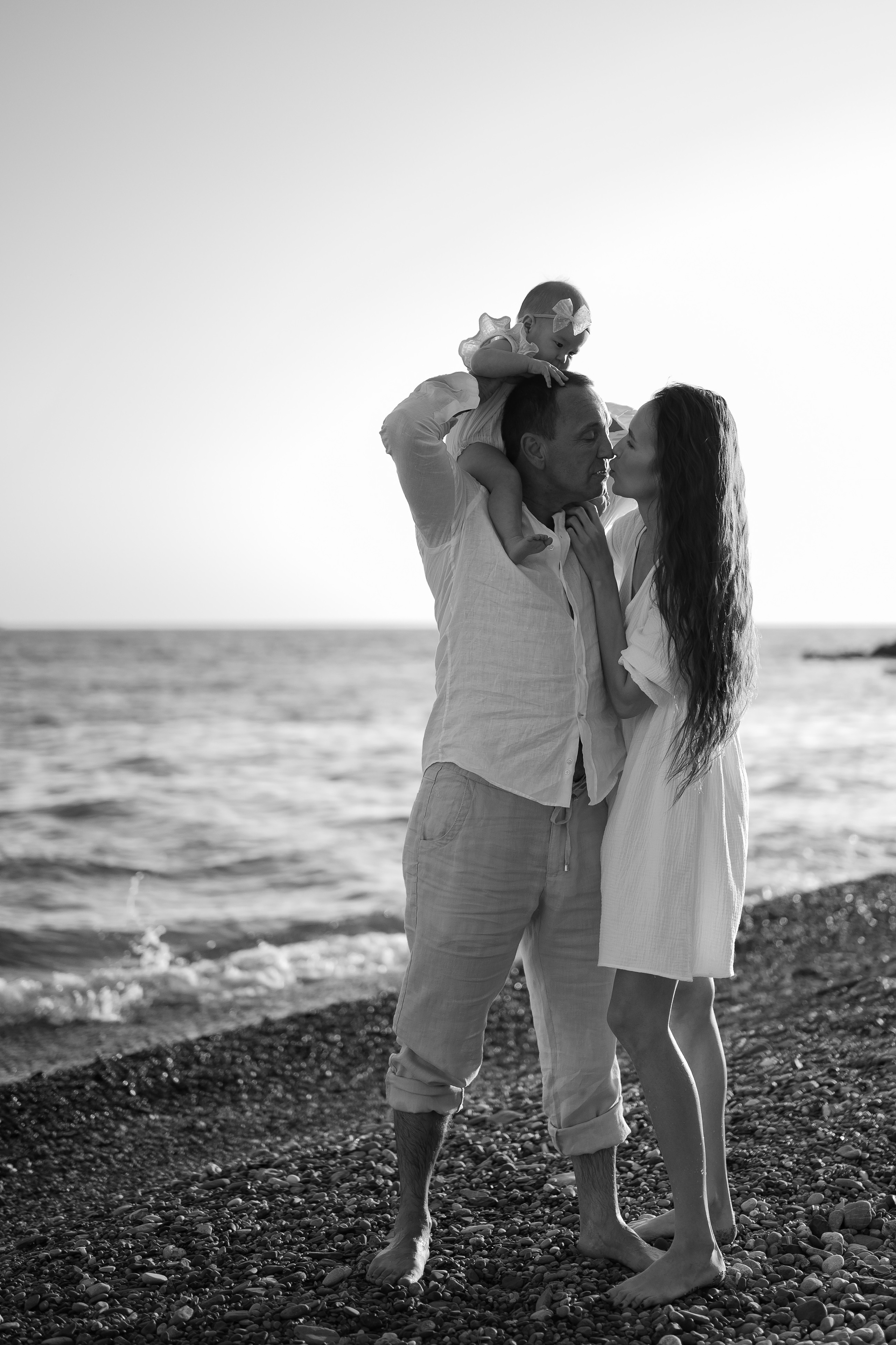 Свидание на пляже. Свадебный и семейный фотограф в Сочи Никита Пищов